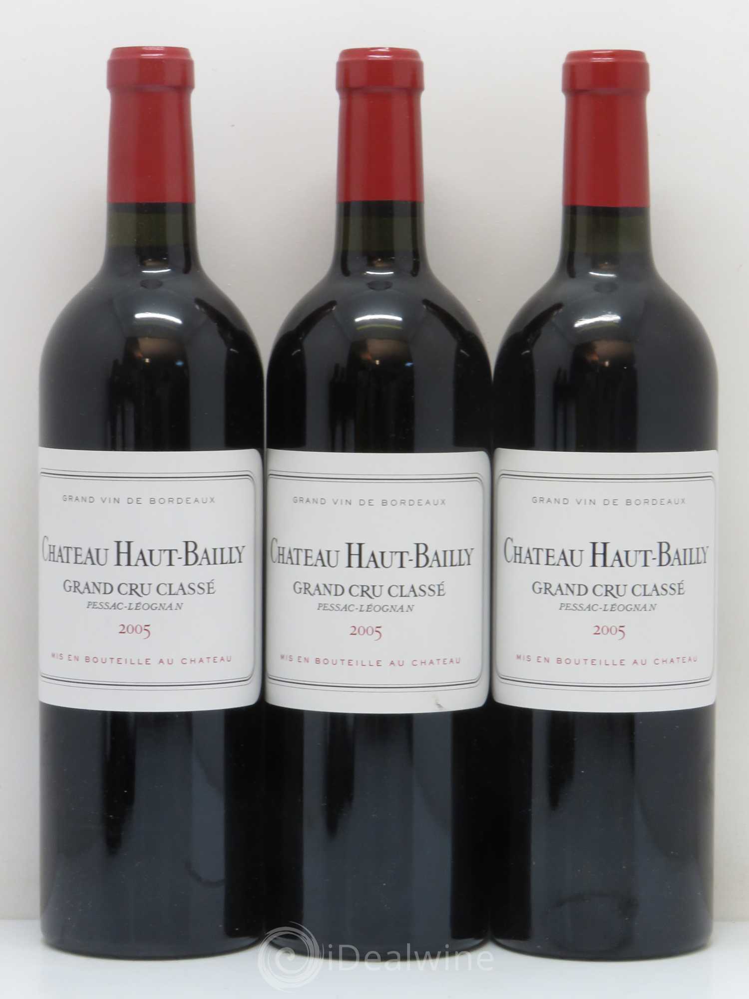 Château Haut-Bailly Cru Classé de Graves 2005 - Lot de 6 bouteilles - 1