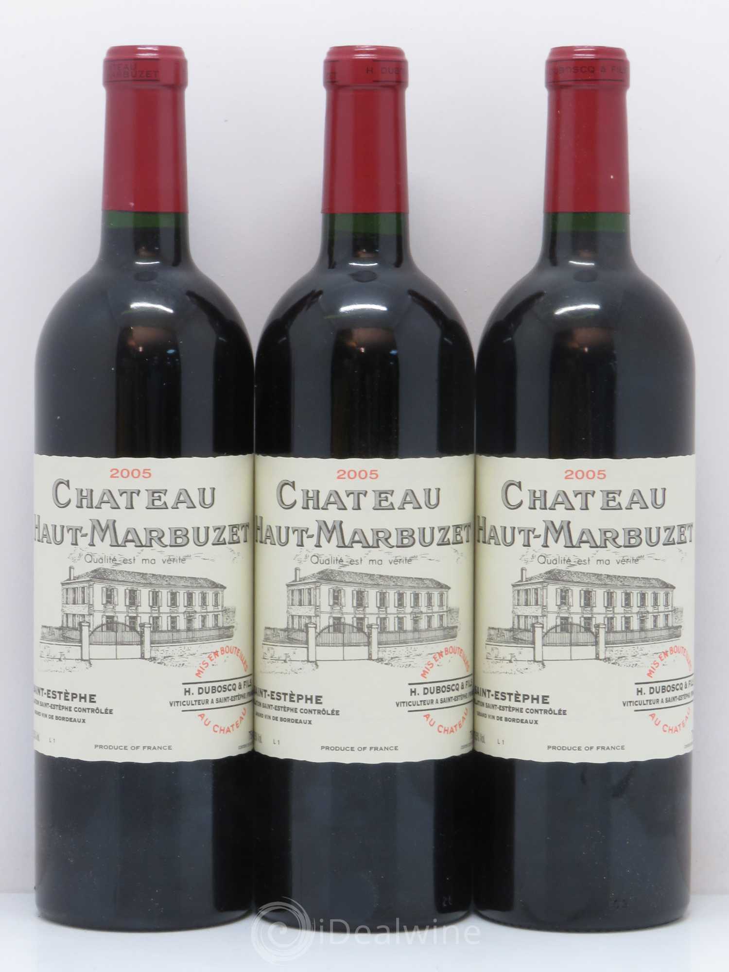 Château Haut Marbuzet 2005 - Lot de 6 bouteilles - 2