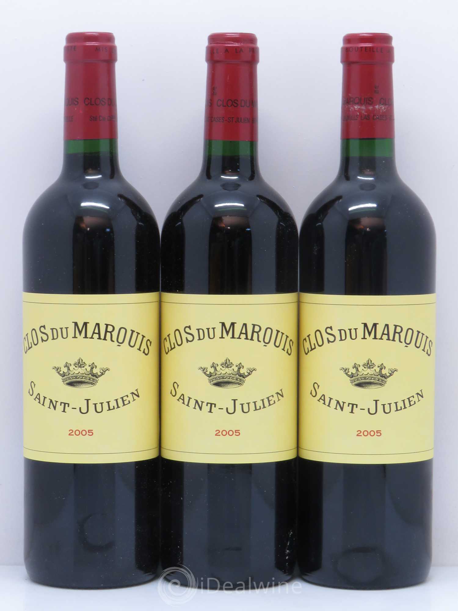 Clos du Marquis 2005 - Lot de 6 bouteilles - 1