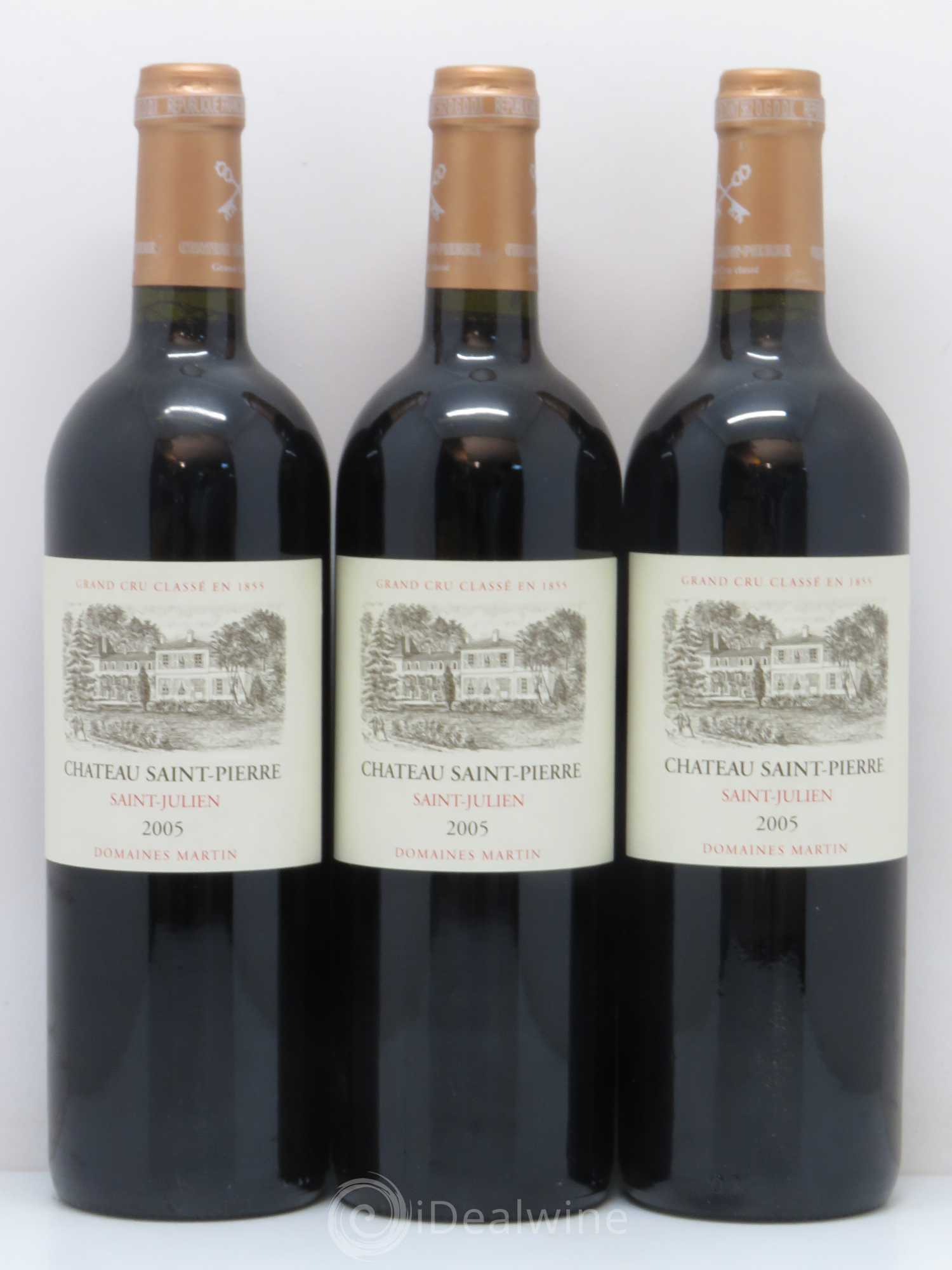 Château Saint-Pierre 4ème Grand Cru Classé 2005 - Lot de 6 bouteilles - 2