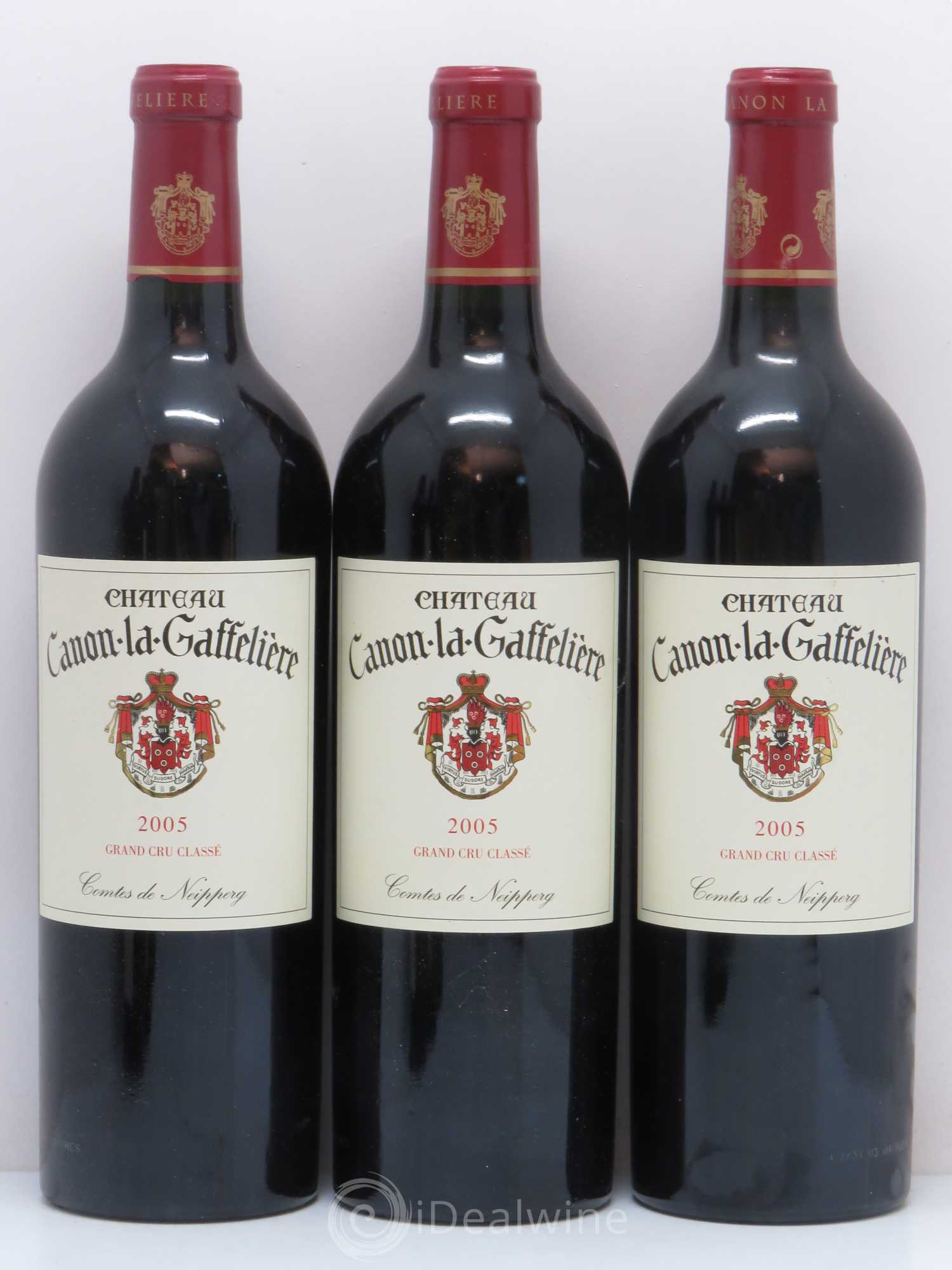 Château Canon la Gaffelière 1er Grand Cru Classé B 2005 - Lot de 6 bouteilles - 1