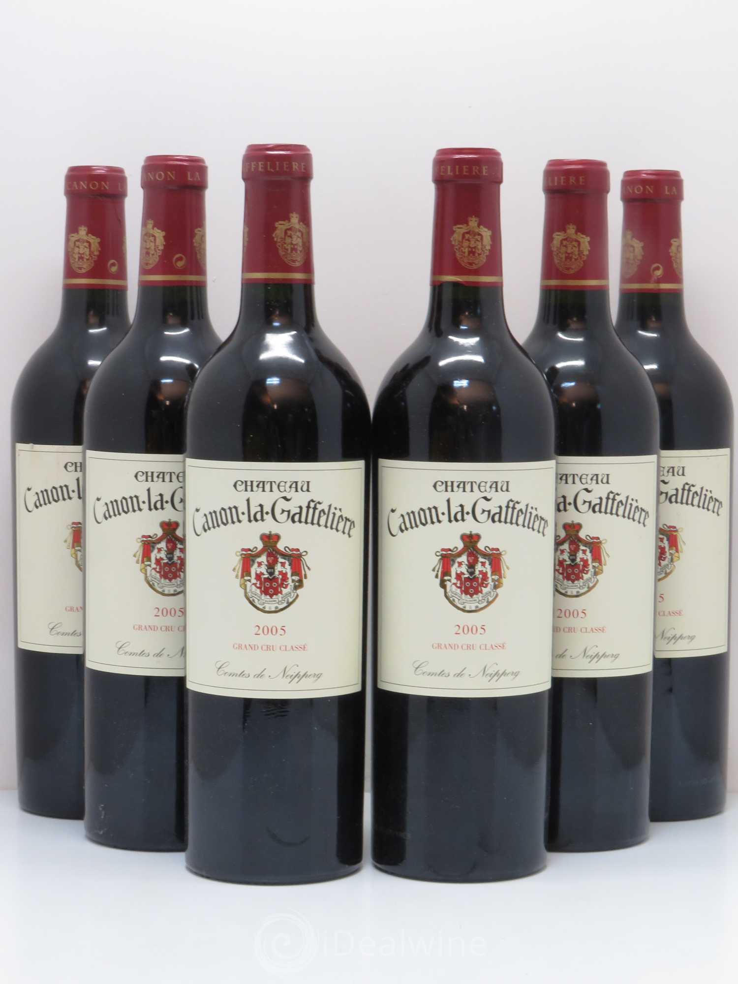 Château Canon la Gaffelière 1er Grand Cru Classé B 2005 - Lot de 6 bouteilles - 0