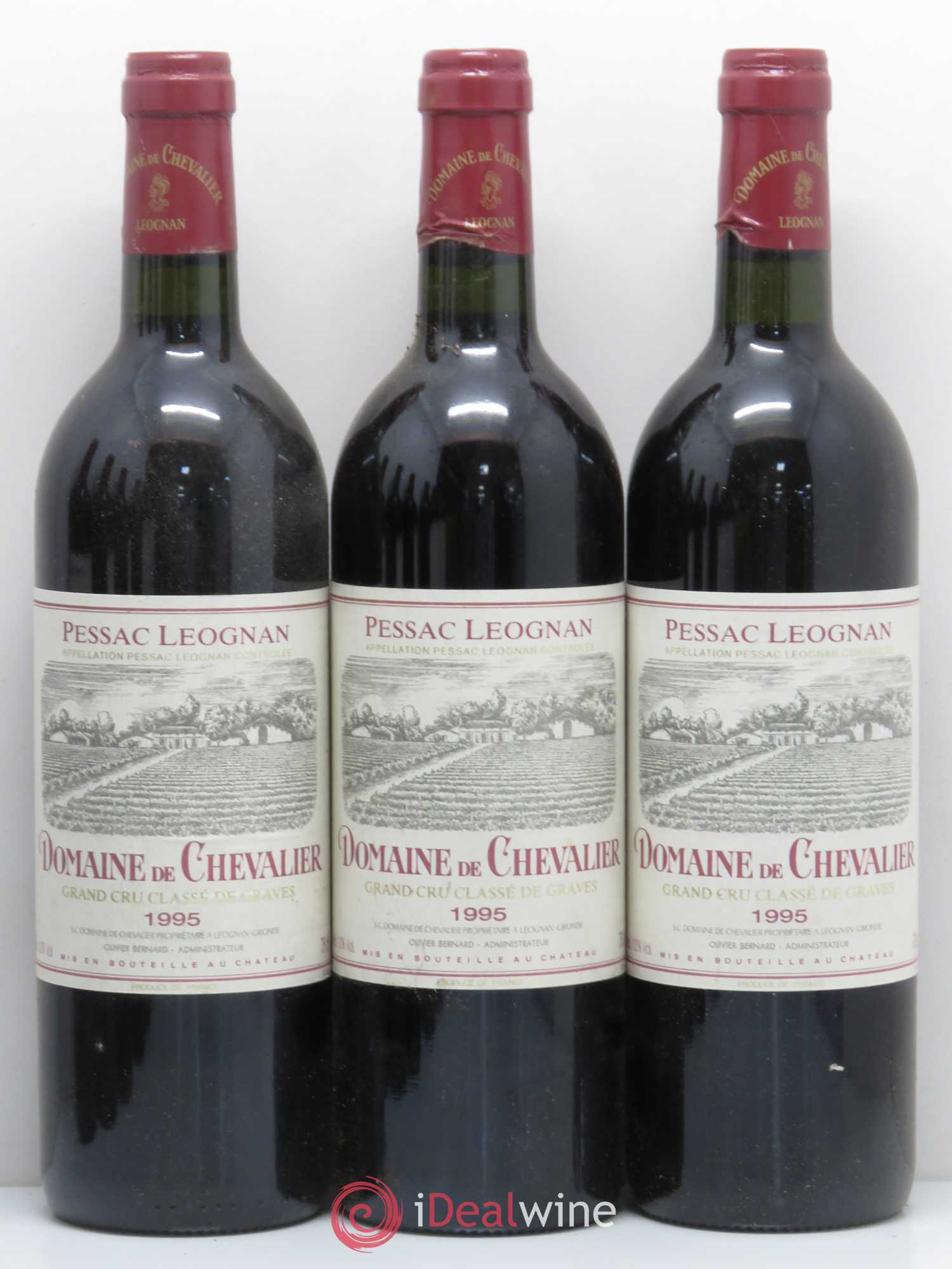 Domaine de Chevalier Cru Classé de Graves 1995 - Lot de 12 bouteilles - 2