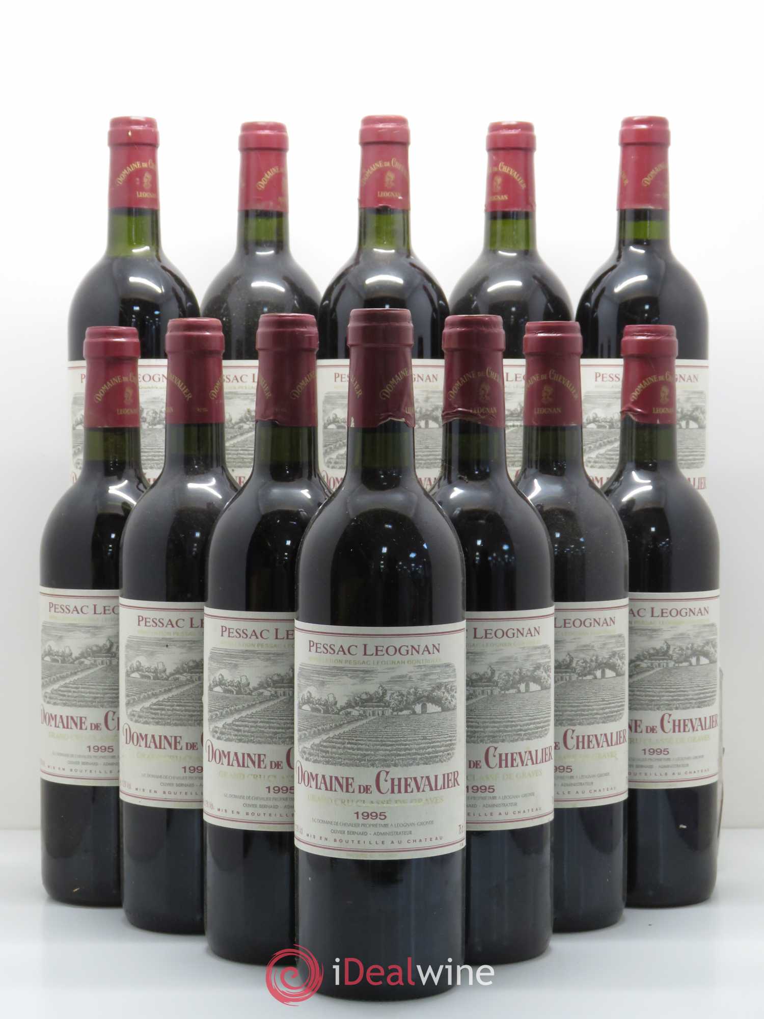 Domaine de Chevalier Cru Classé de Graves 1995 - Lot de 12 bouteilles - 0