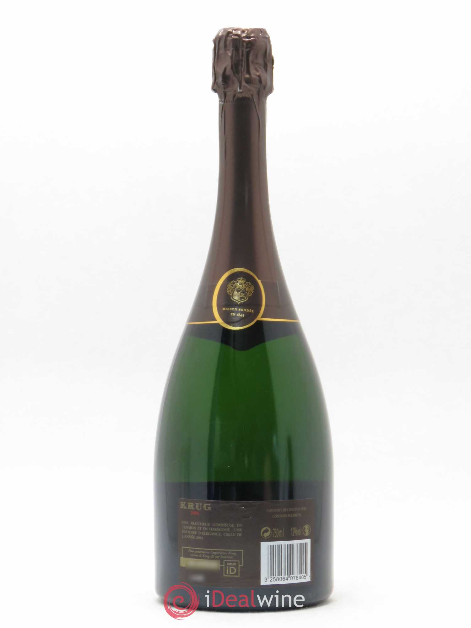 Vintage Krug 2004 - Lot de 1 bouteille - 1