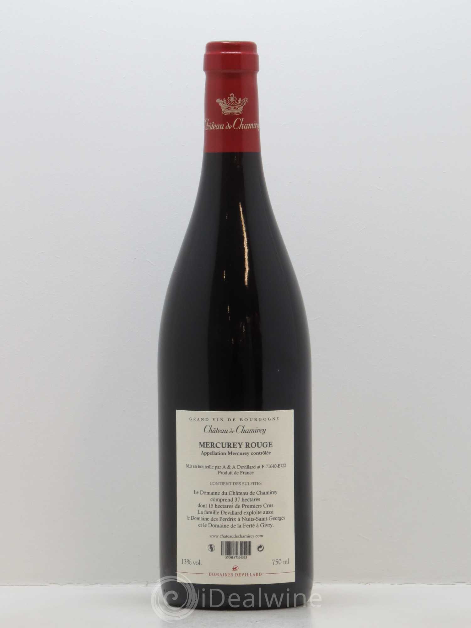 Mercurey Château de Chamirey 2016 - Lot de 1 bouteille - 1