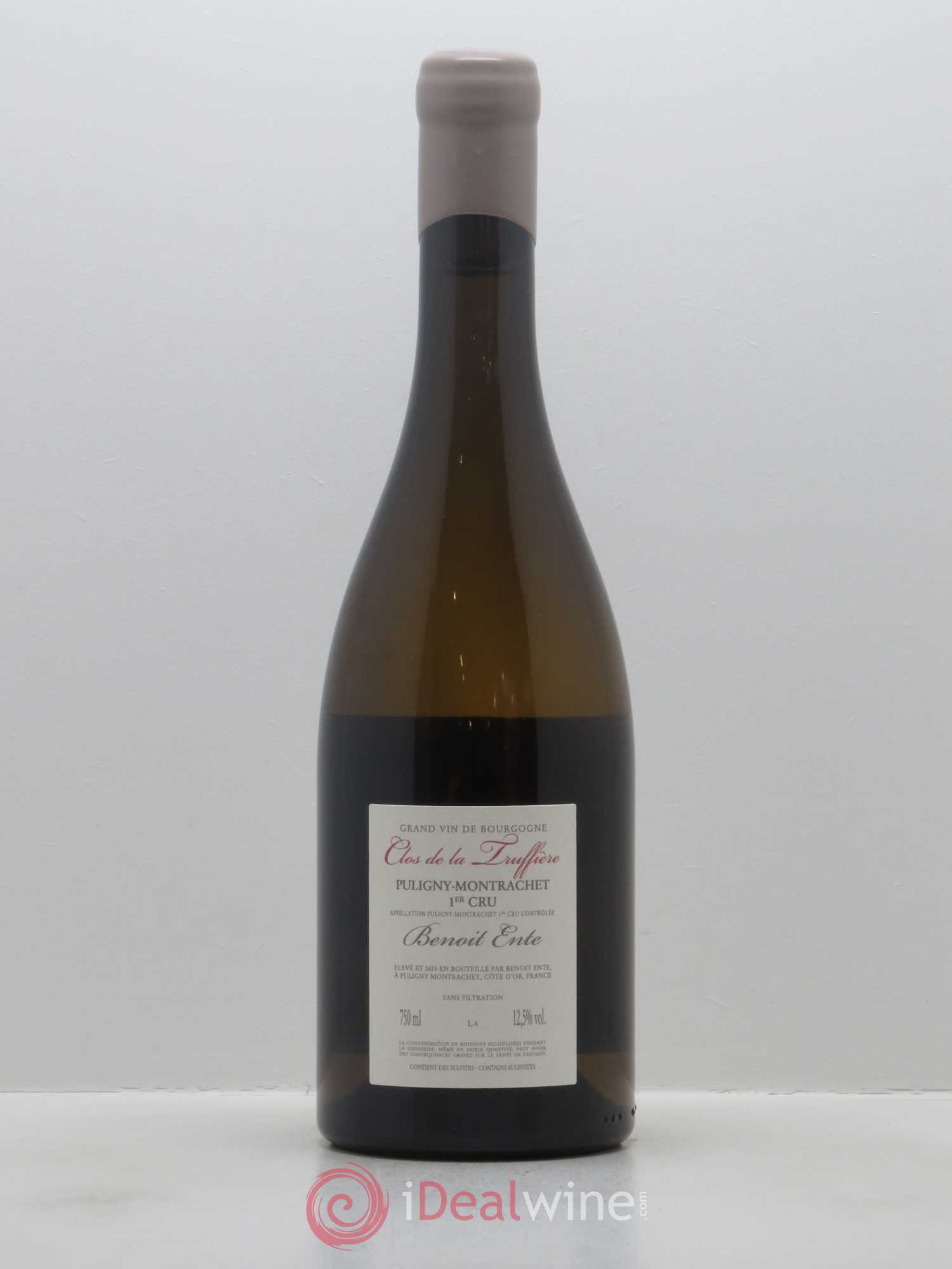 Puligny-Montrachet 1er Cru Clos de la Truffière Benoit Ente 2016 - Lot de 1 bouteille - 1