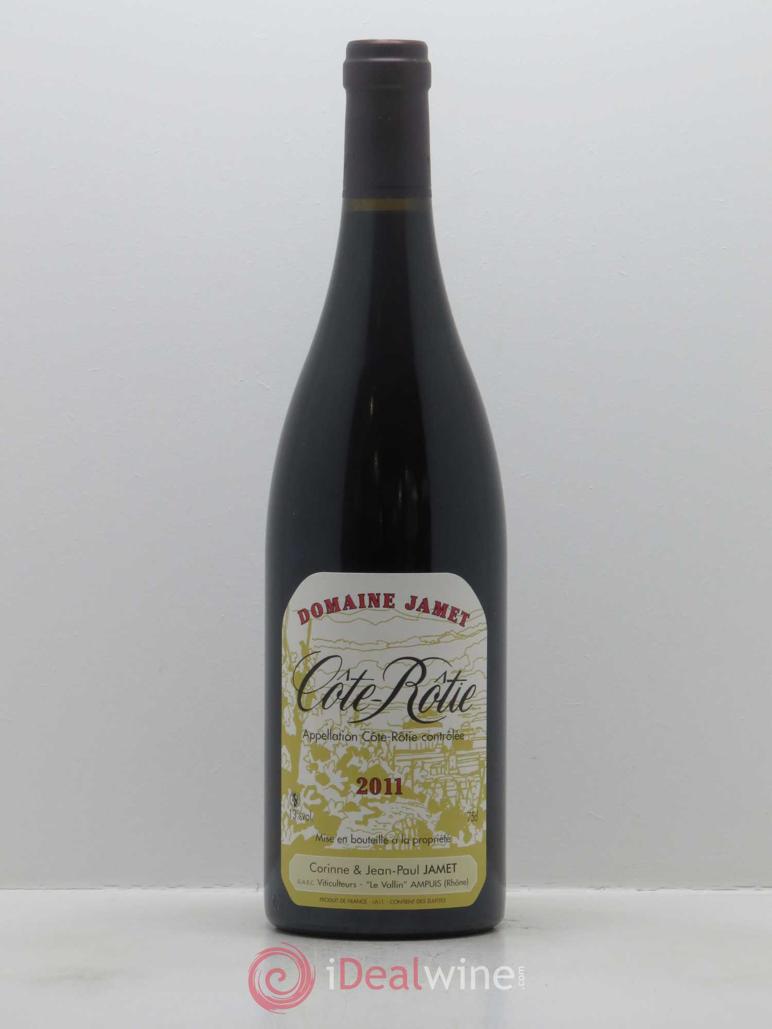 Côte-Rôtie Jamet (Domaine) 2011 - Lot de 1 bouteille - 0