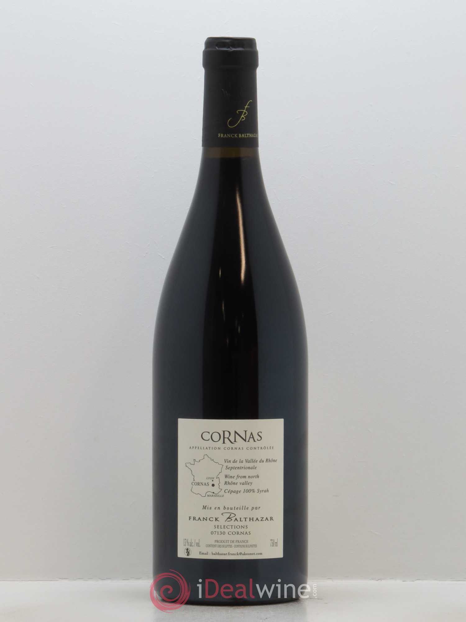 Cornas Cuvée Casimir Balthazar Franck Balthazar (Domaine) 2016 - Lot de 1 bouteille - 1