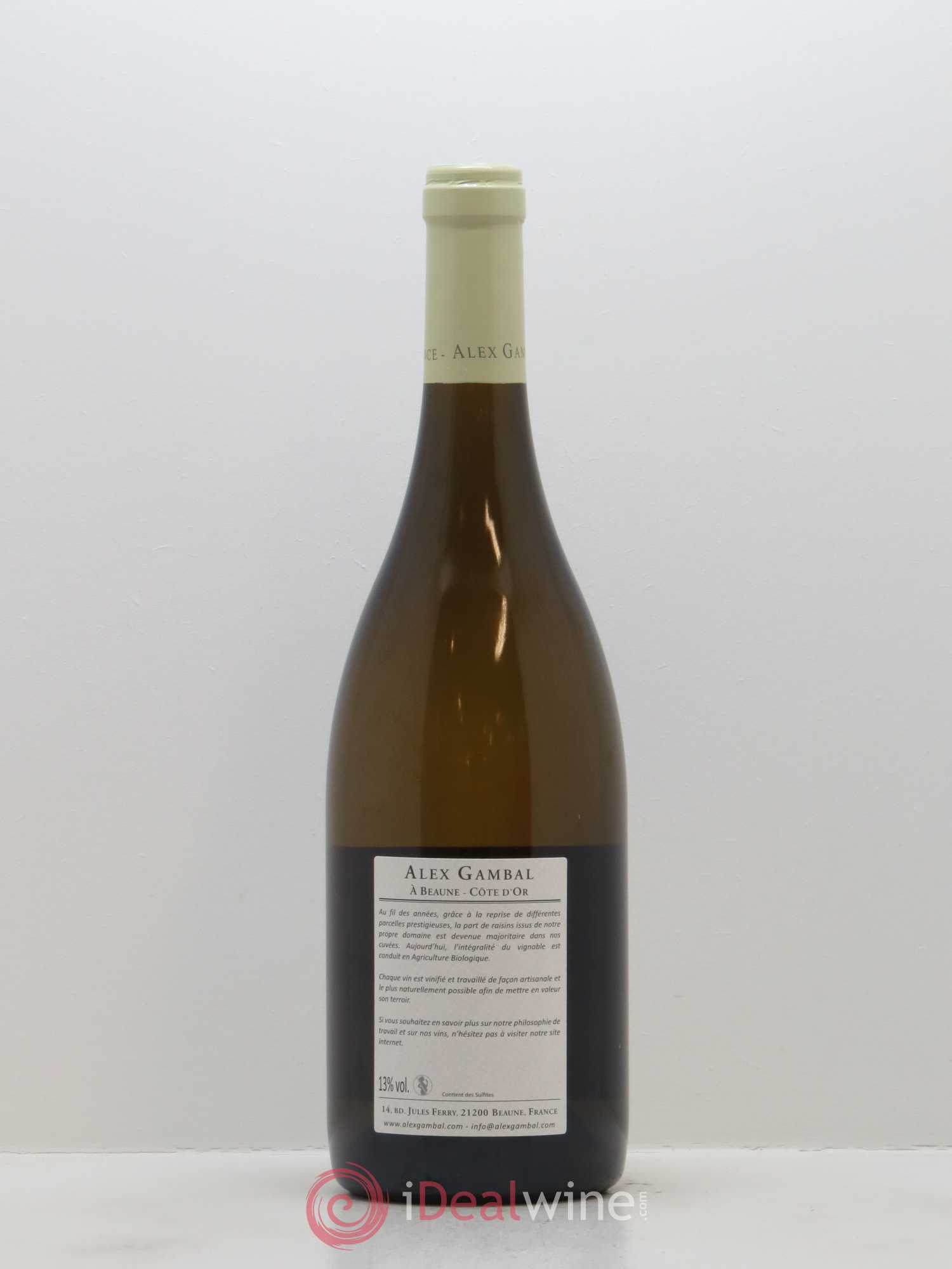 Puligny-Montrachet Les Enseignères Alex Gambal (Domaine) 2015 - Lot de 1 bouteille - 1