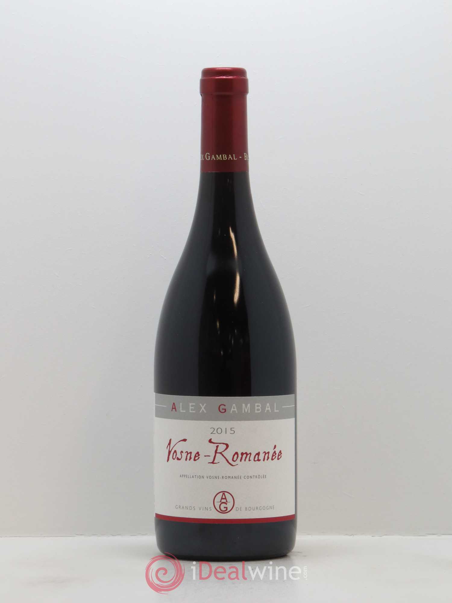 Vosne-Romanée Alex Gambal (Domaine) 2015 - Lot de 1 bouteille - 0