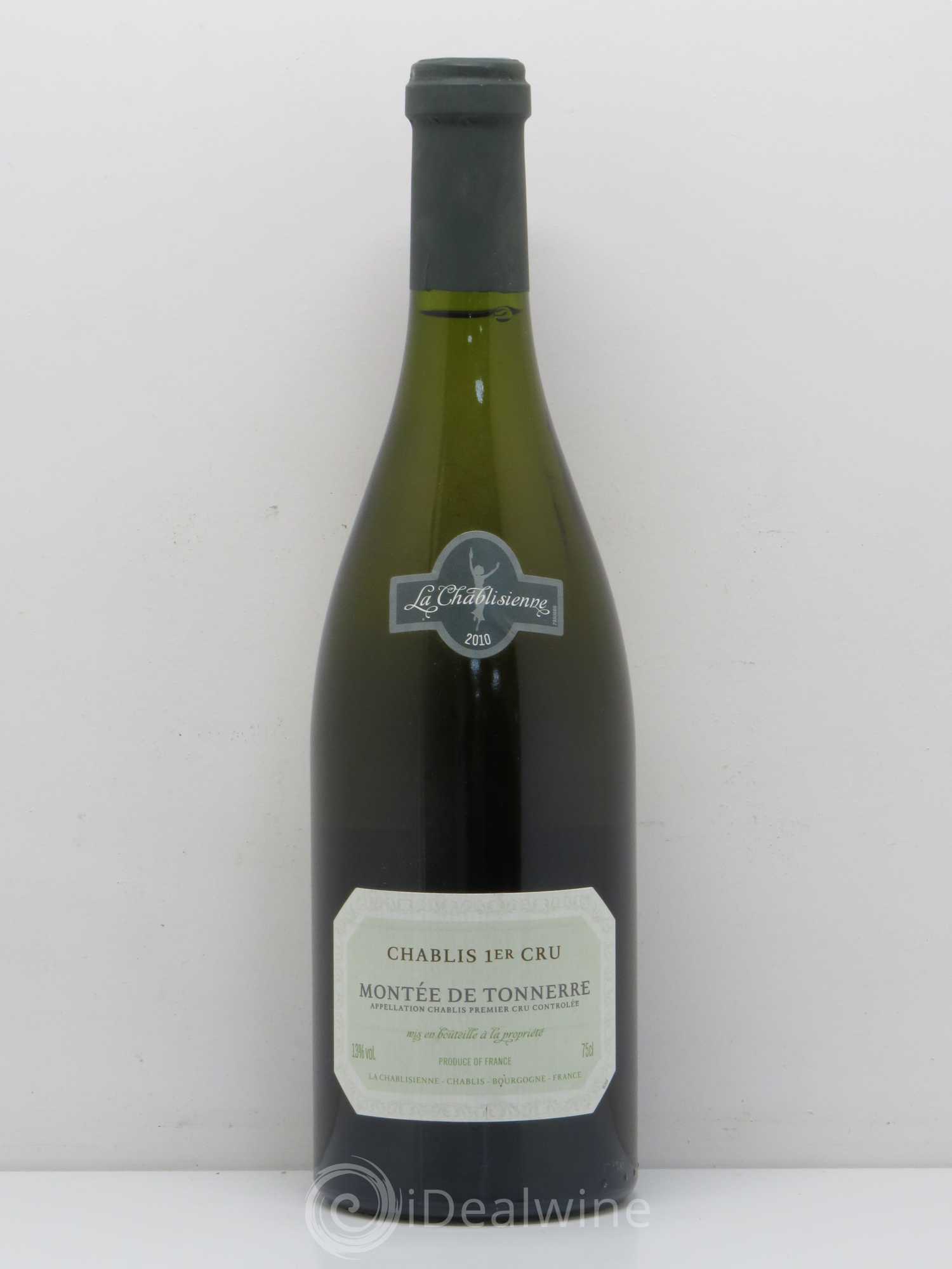 Chablis 1er Cru Montee De Tonnerre La Chablisienne 2010 - Posten von 1 Flasche - 0