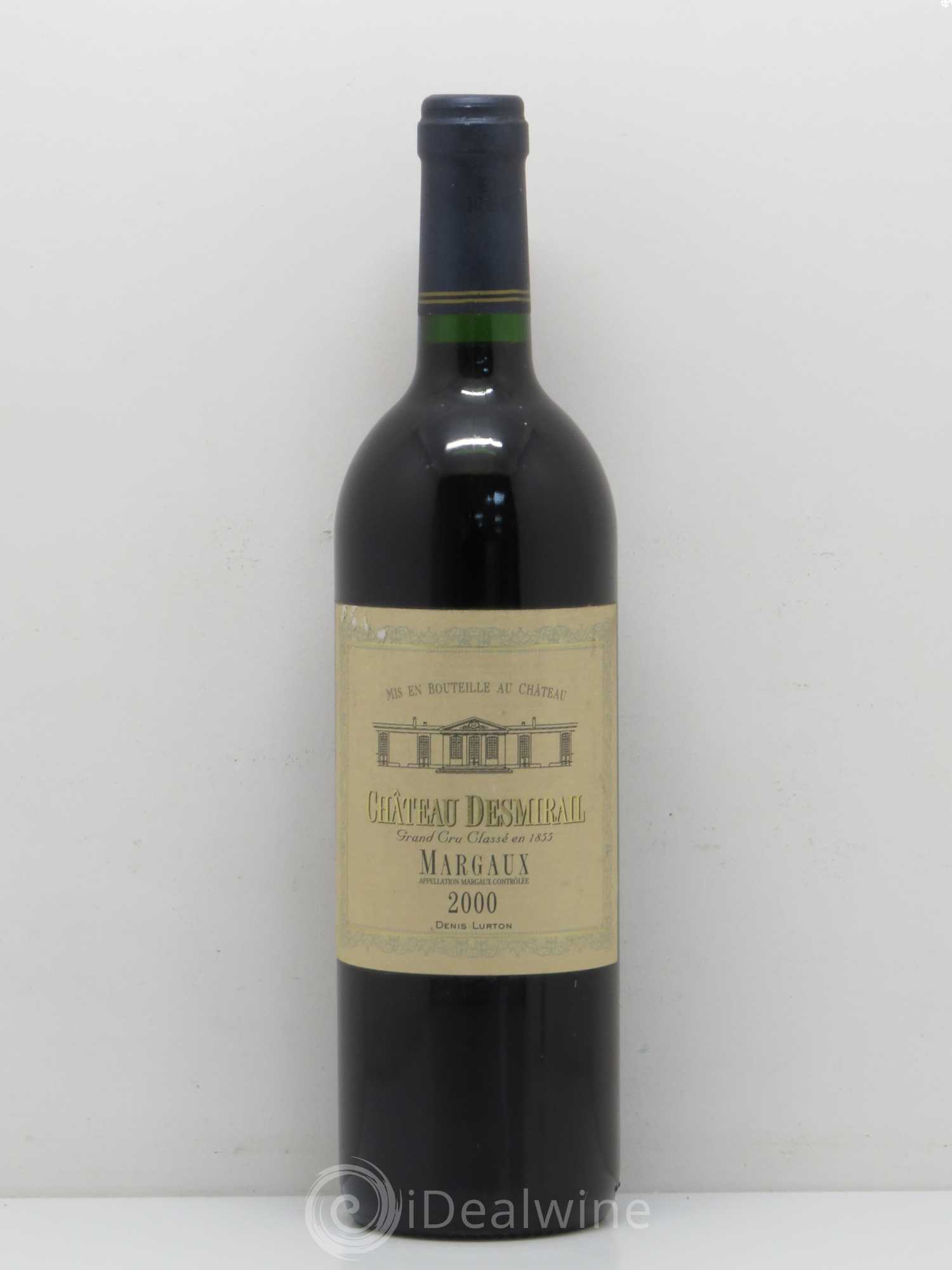 Château Desmirail 3ème Grand Cru Classé 2000 - Lot de 1 bouteille - 0