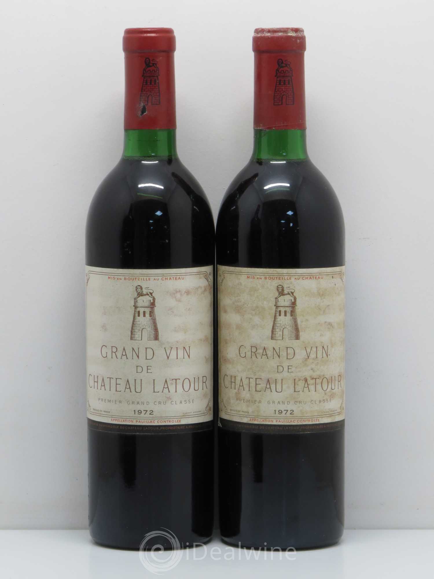 Acquista Château Latour 1er Grand Cru Classé 1972 (lot: B2091727-8626)
