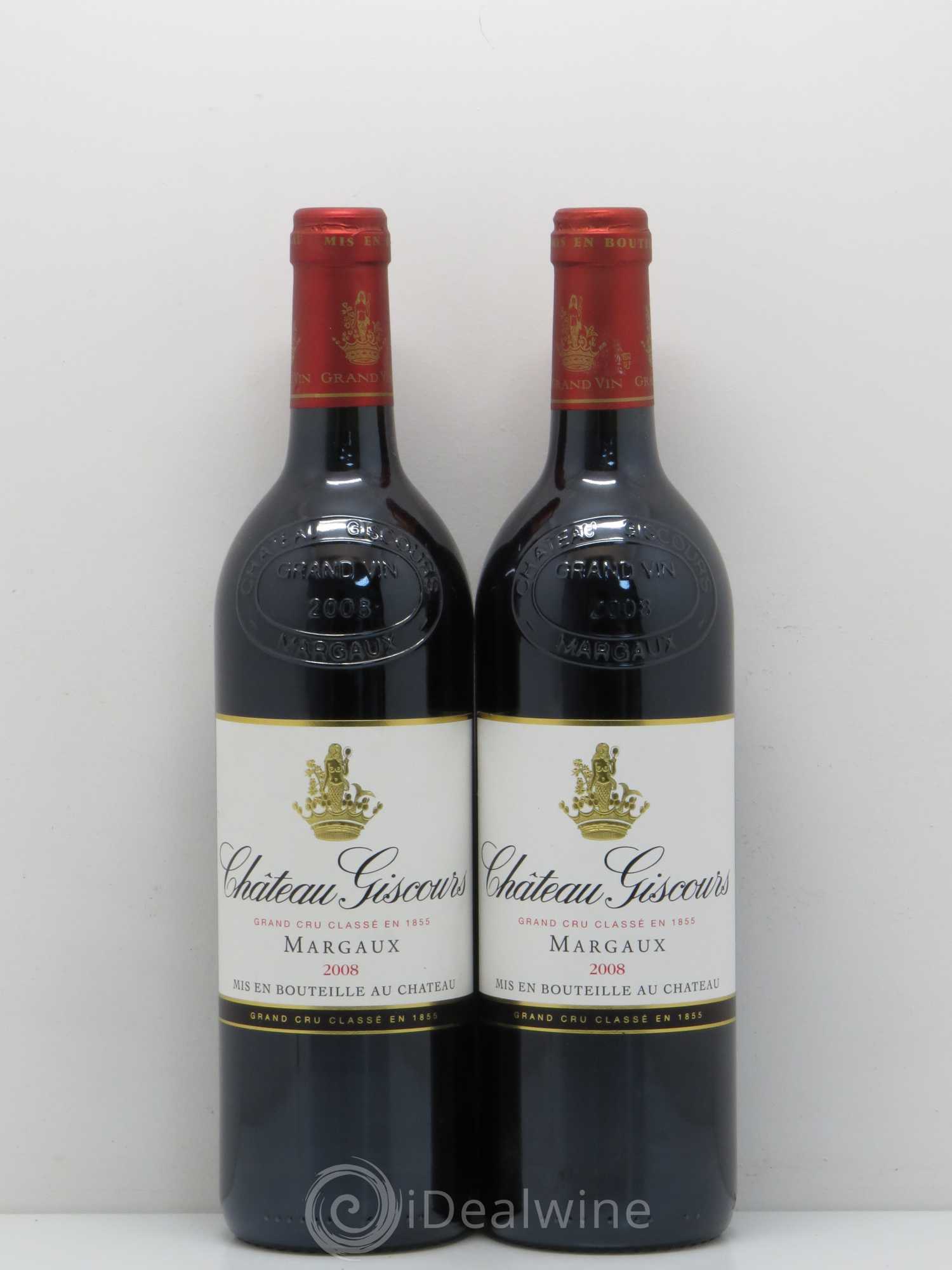 Château Giscours 3ème Grand Cru Classé 2008 - Lot de 2 bouteilles - 0