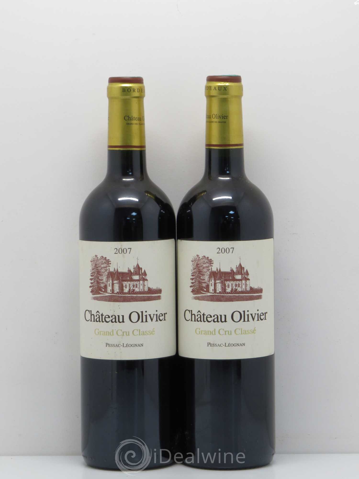 Château Olivier Cru Classé de Graves 2007 - Lot de 2 bouteilles - 0