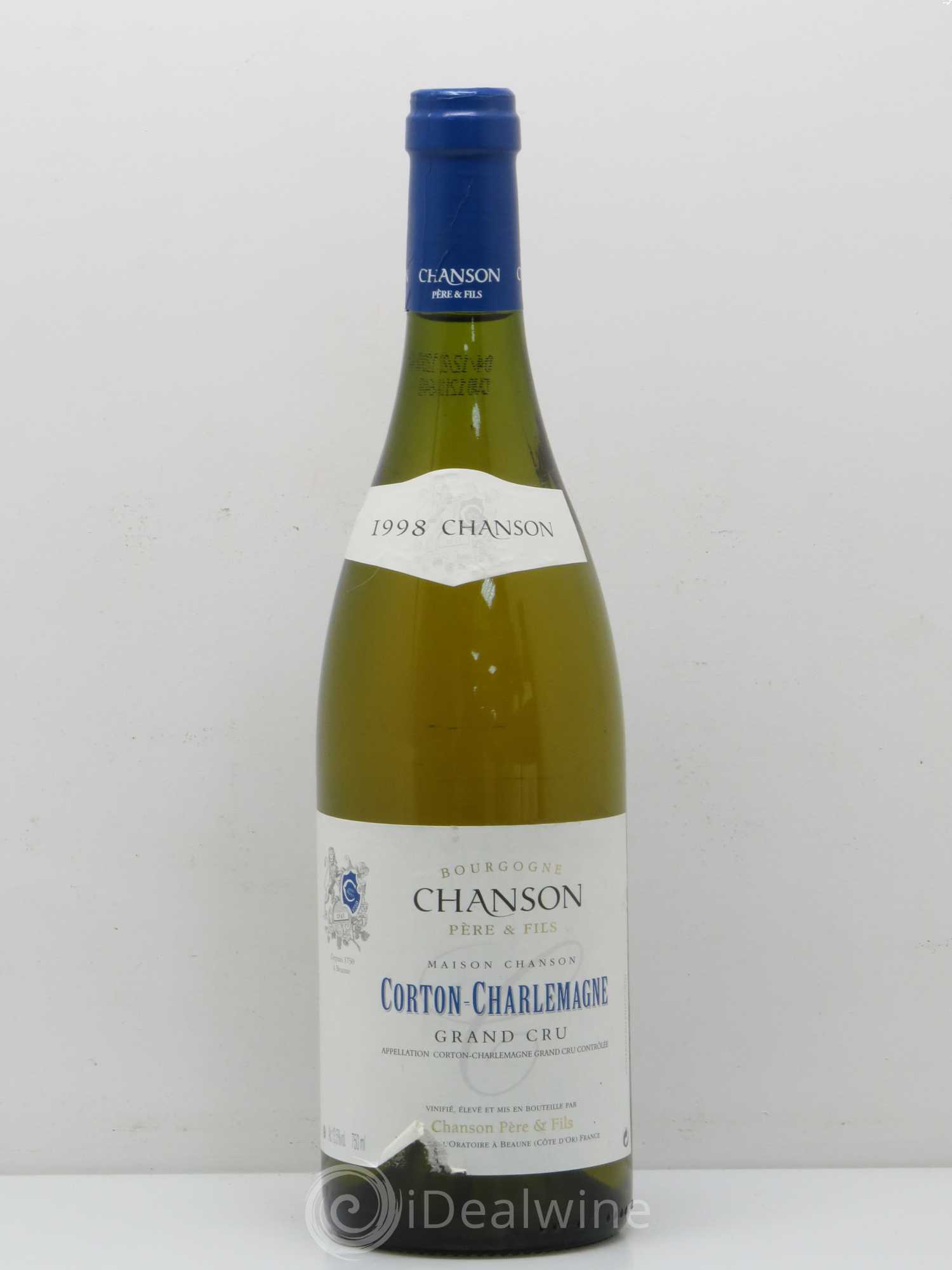 Corton-Charlemagne Grand Cru Chanson 1998 - Lot de 1 bouteille - 0