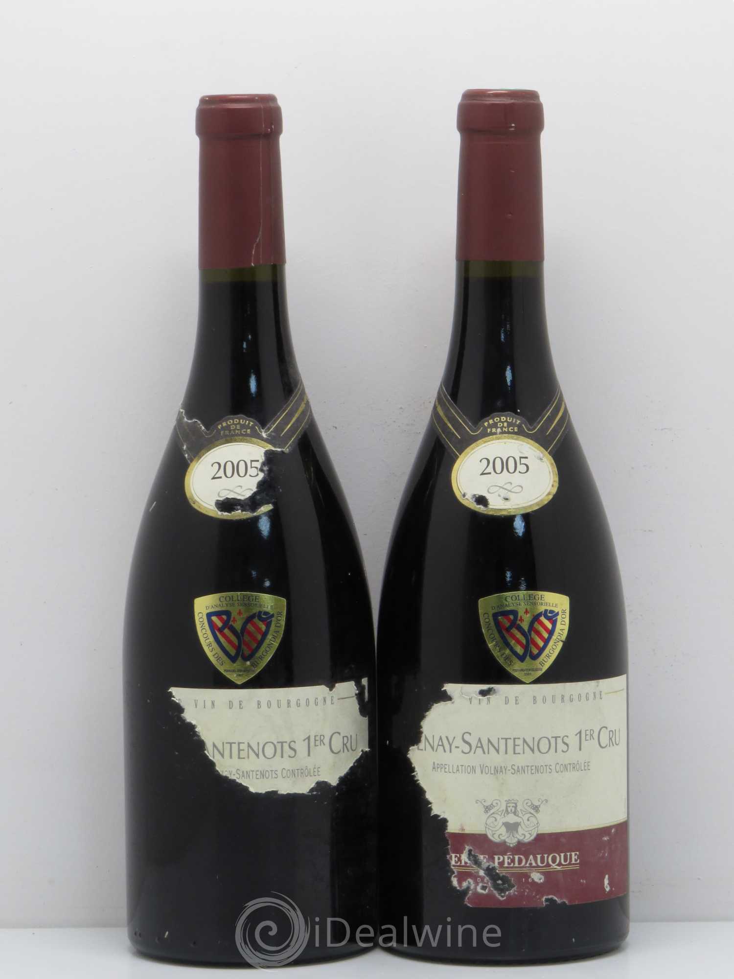 Volnay 1er Cru Santenots Reine Pedauque 2005 - Posten von 2 Flaschen - 0