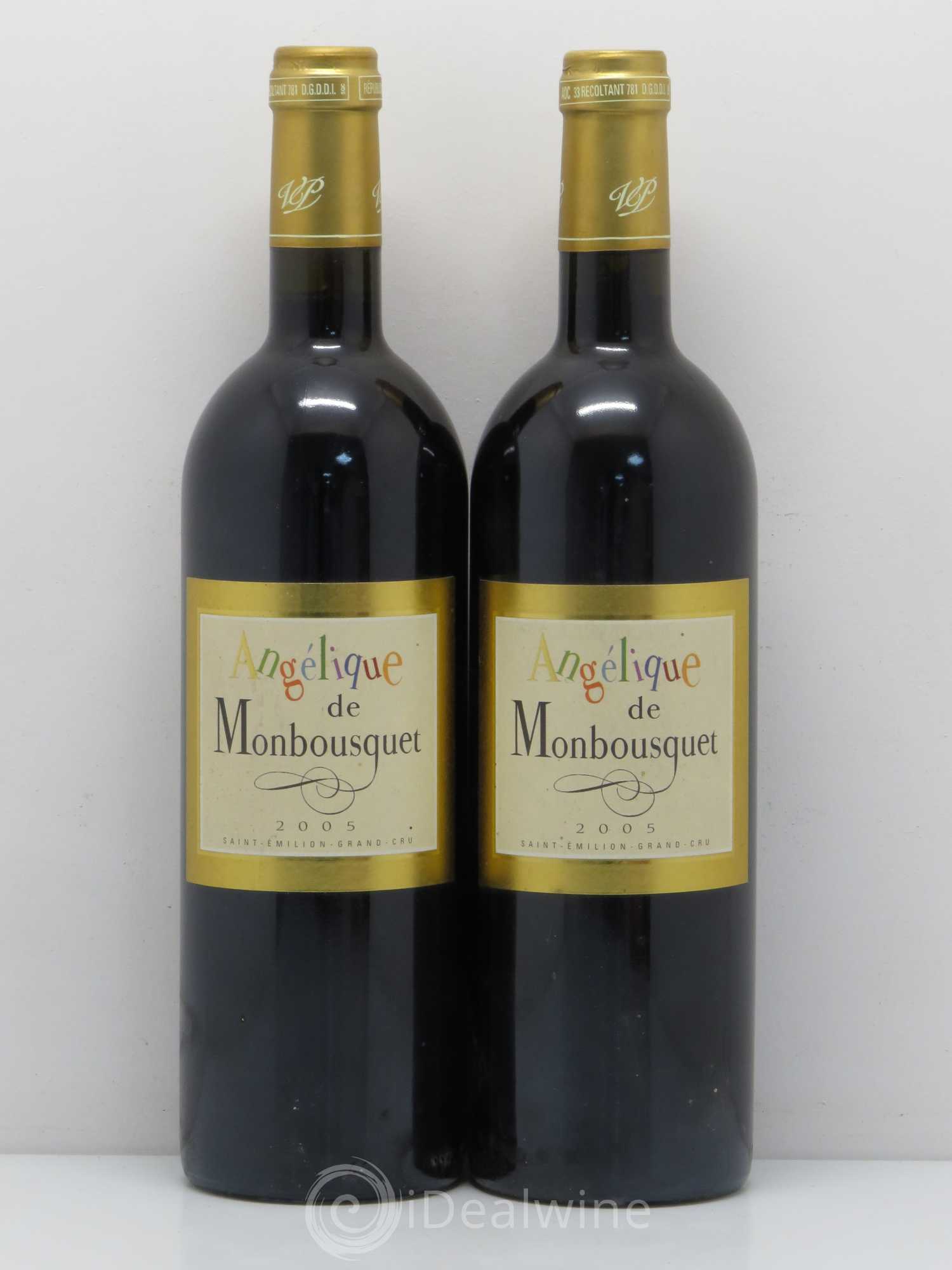 Saint-Émilion Angélique de Monbousquet 2005 - Posten von 2 Flaschen - 0