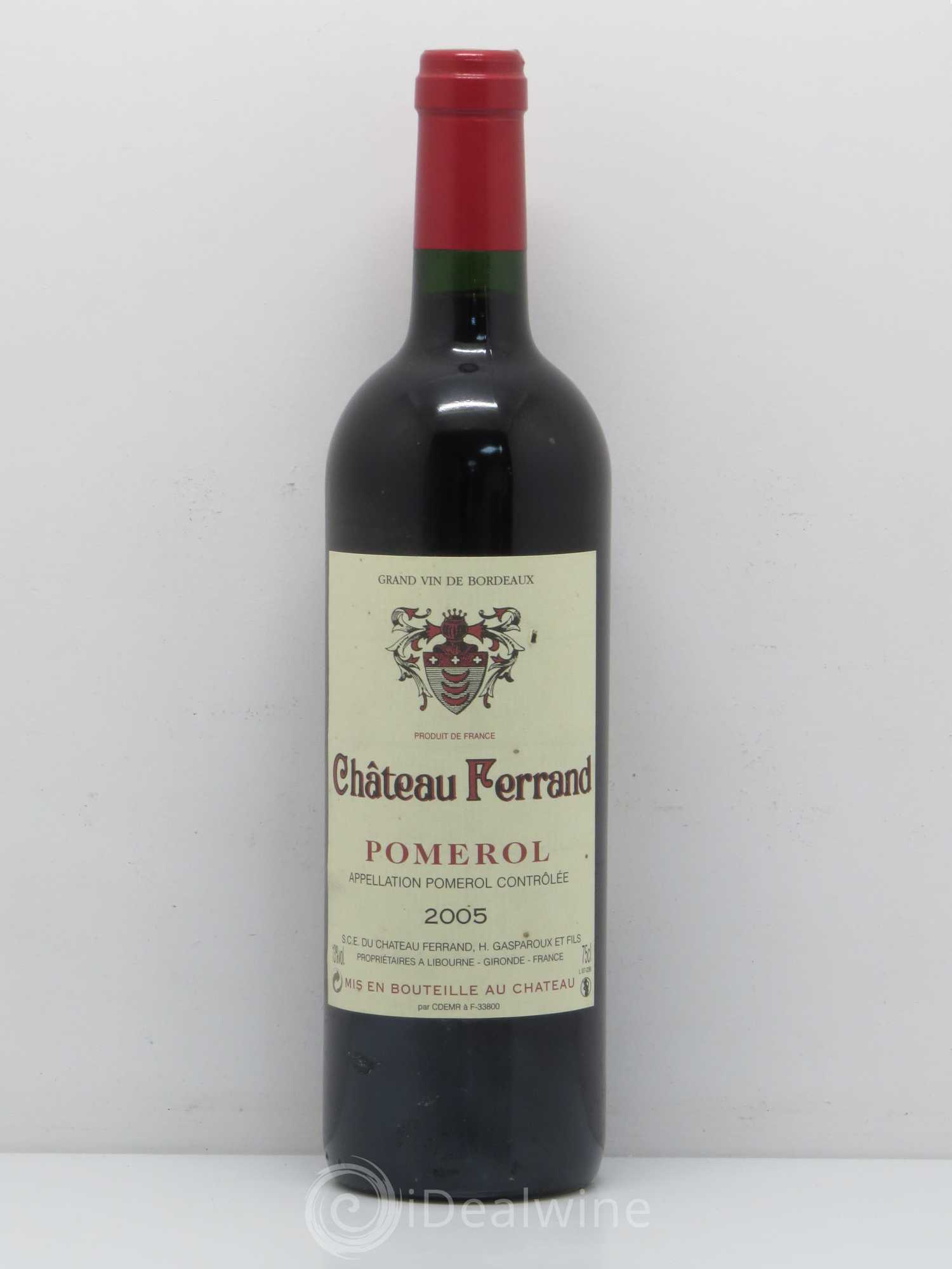 Château Ferrand 2005 - Lot de 1 bouteille - 0