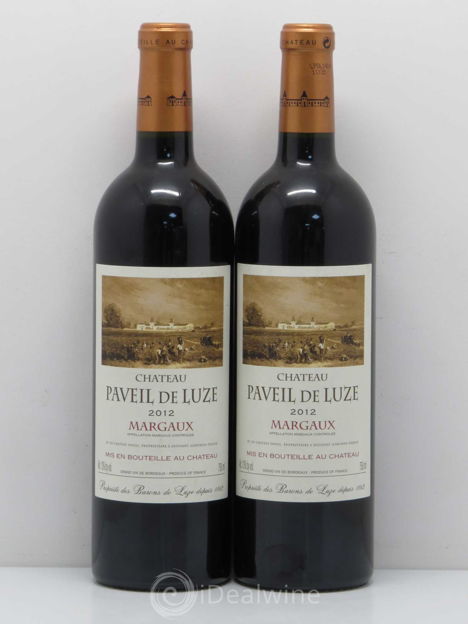 Château Paveil de Luze Cru Bourgeois 2012 - Lot de 2 bouteilles - 0