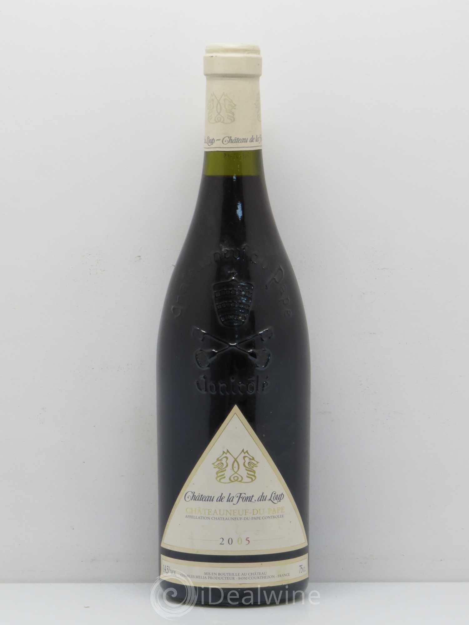 Châteauneuf-du-Pape La Font Loup 2005 - Posten von 1 Flasche - 0