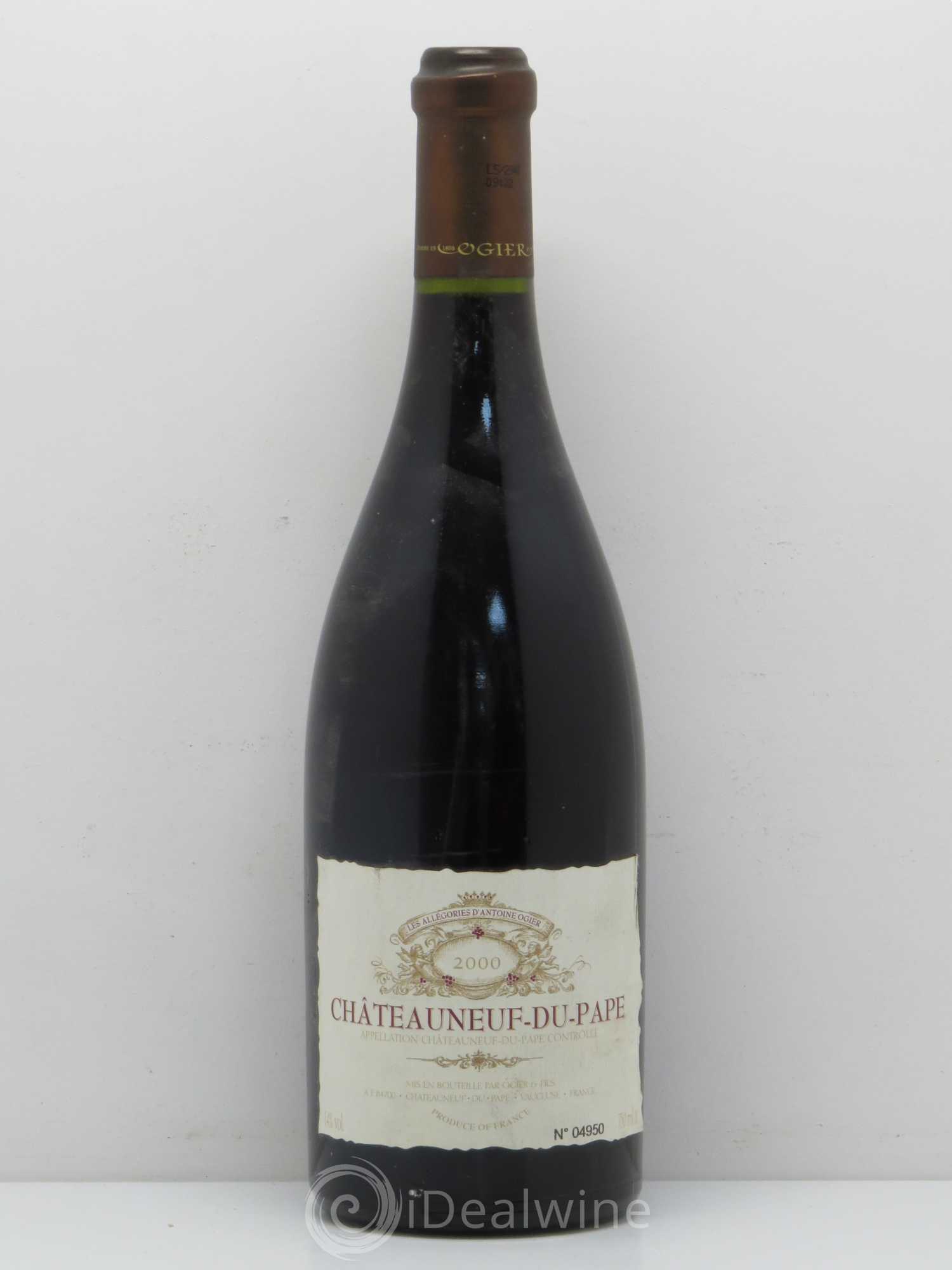 Châteauneuf-du-Pape Ogier 2000 - Lot de 1 bouteille - 0