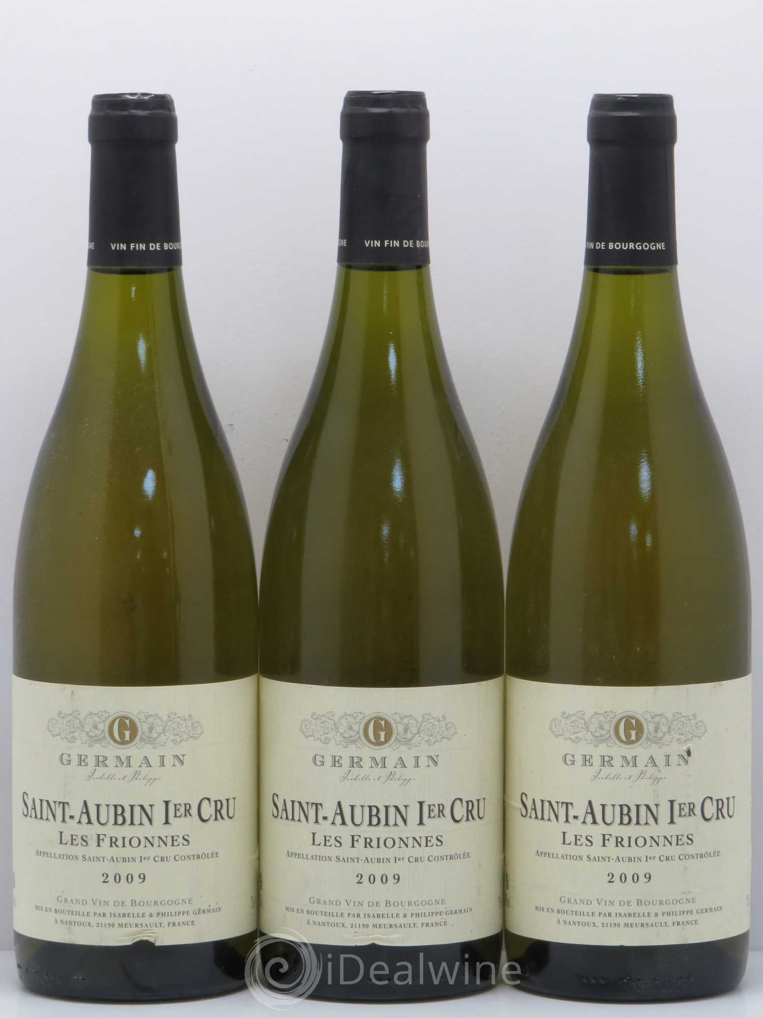 Saint-Aubin 1er Cru Les Frionnes Germain 2009 - Posten von 3 Flaschen - 0
