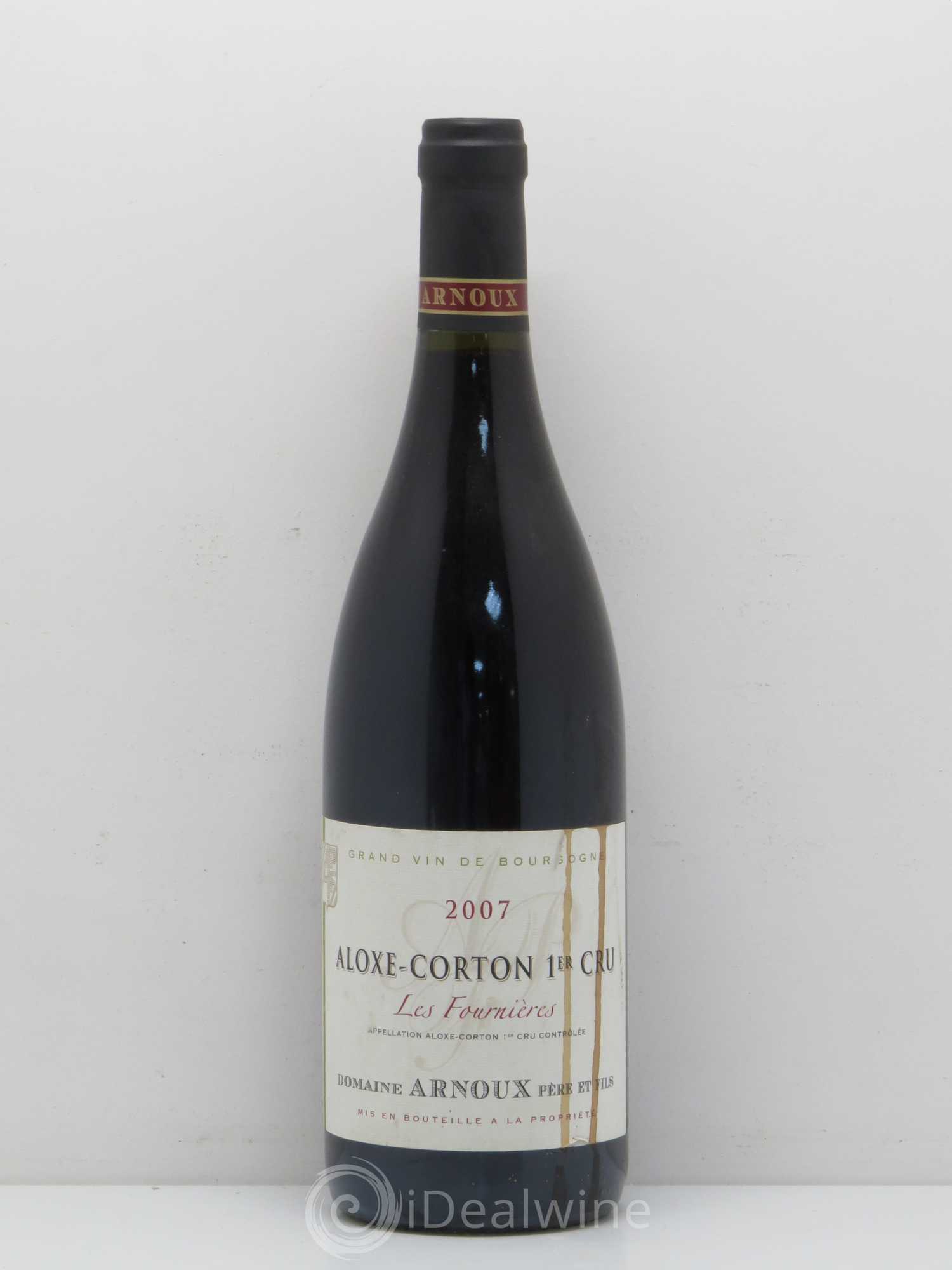 Aloxe-Corton 1er Cru Les Fournieres Arnoux 2007 - Posten von 1 Flasche - 0