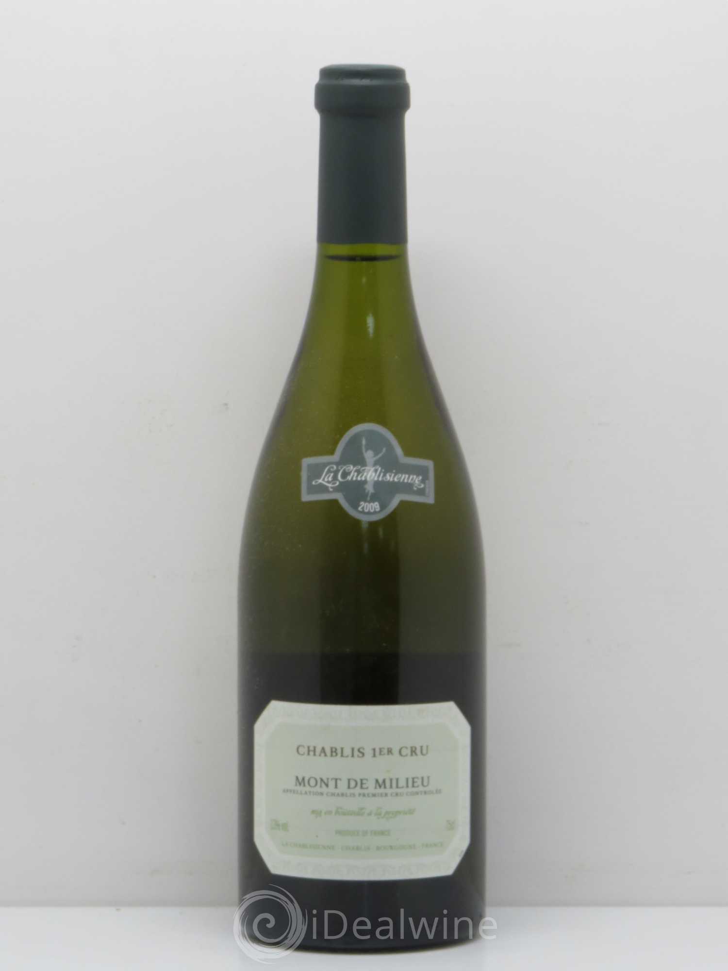 Chablis 1er Cru Mont Du Milieu La Chablisienne 2009 - Posten von 1 Flasche - 0