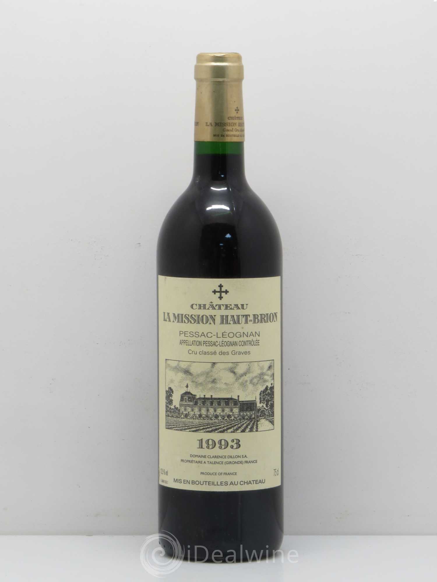 Château la Mission Haut-Brion Cru Classé de Graves 1993 - Lot de 1 bouteille - 0