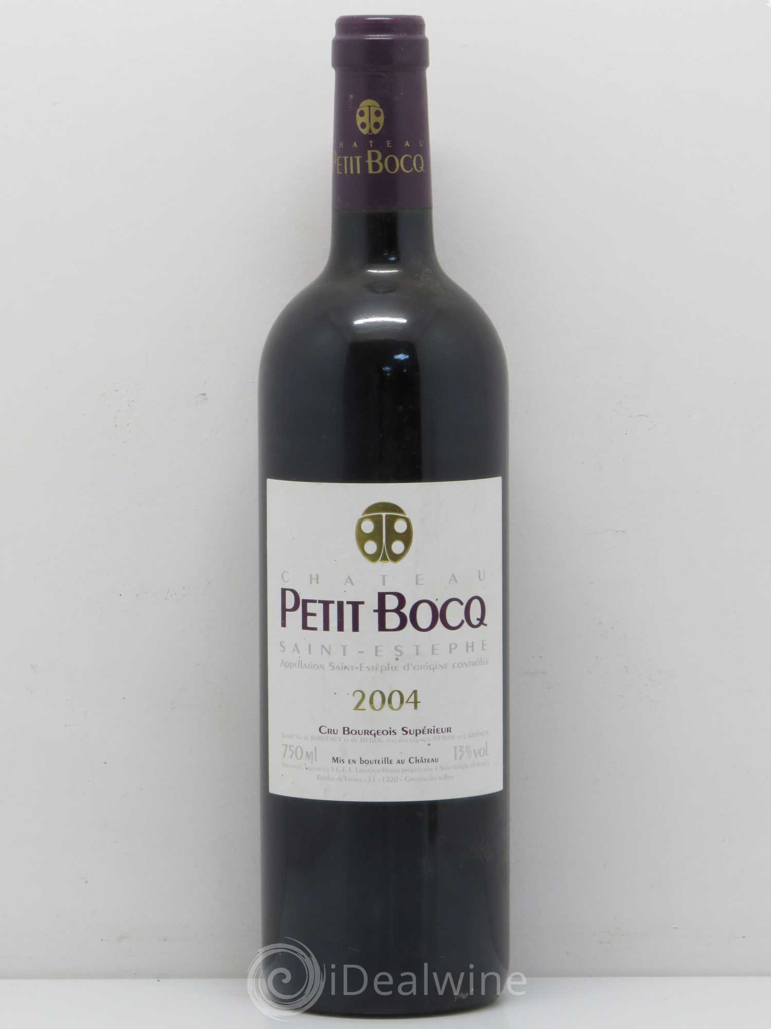 Château Petit Bocq Cru Bourgeois 2004 - Lot de 1 bouteille - 0
