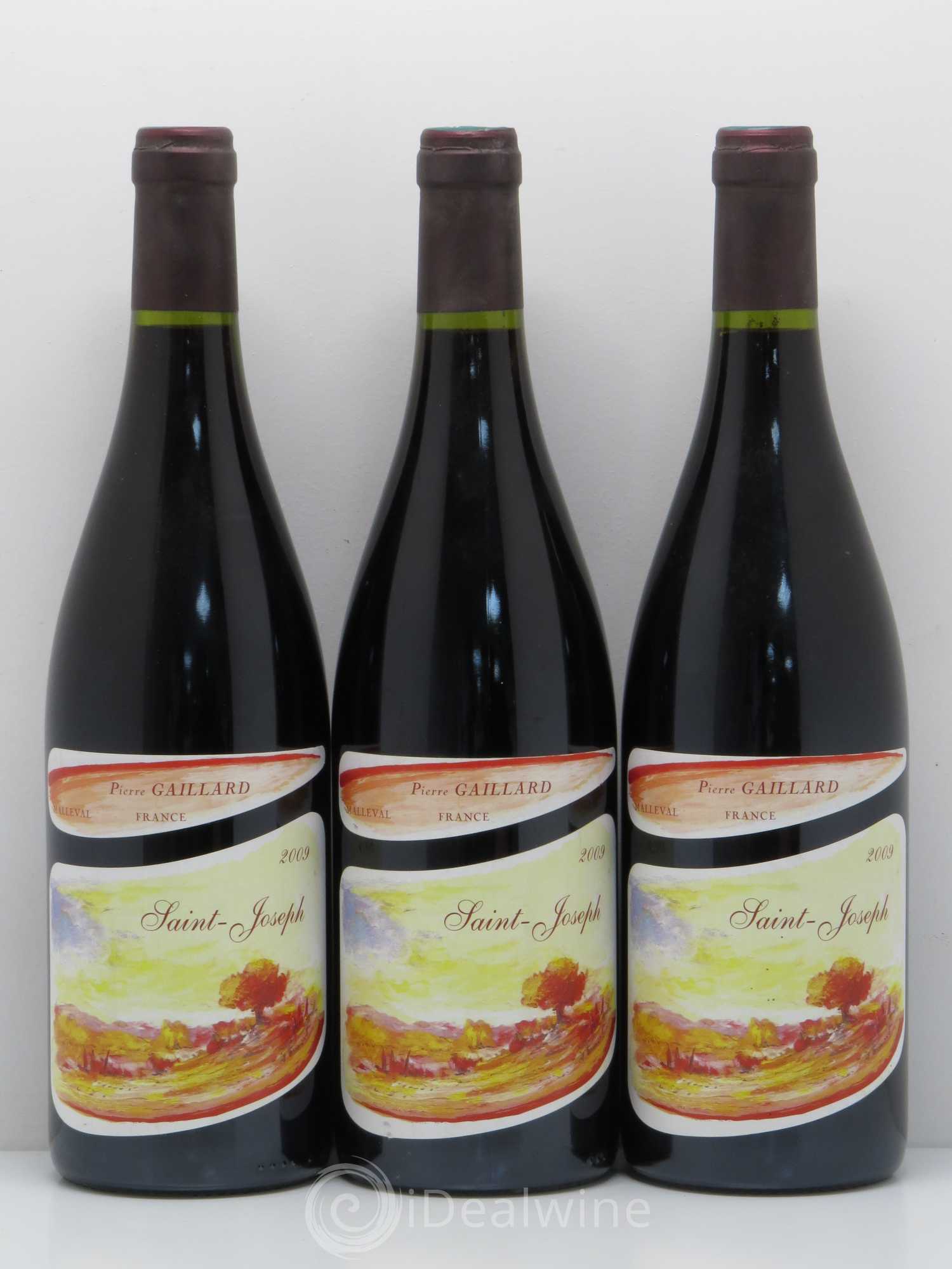 Saint-Joseph P.Gaillard 2009 - Lot de 3 bouteilles - 0