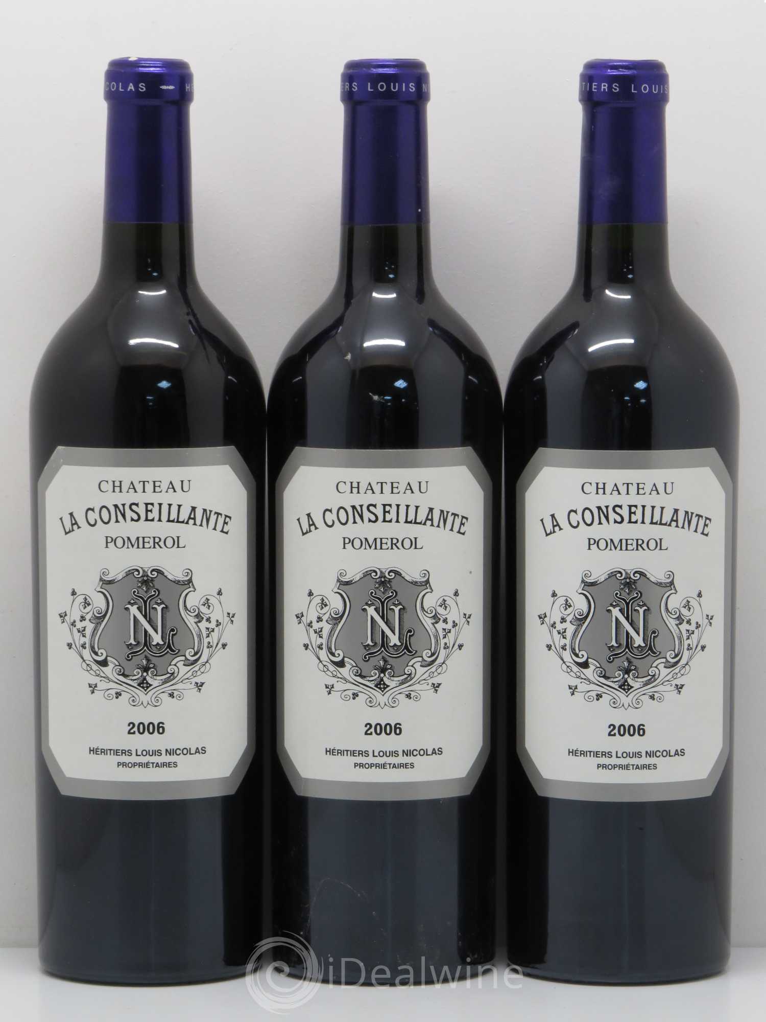 Château la Conseillante 2006 - Lot de 3 bouteilles - 0