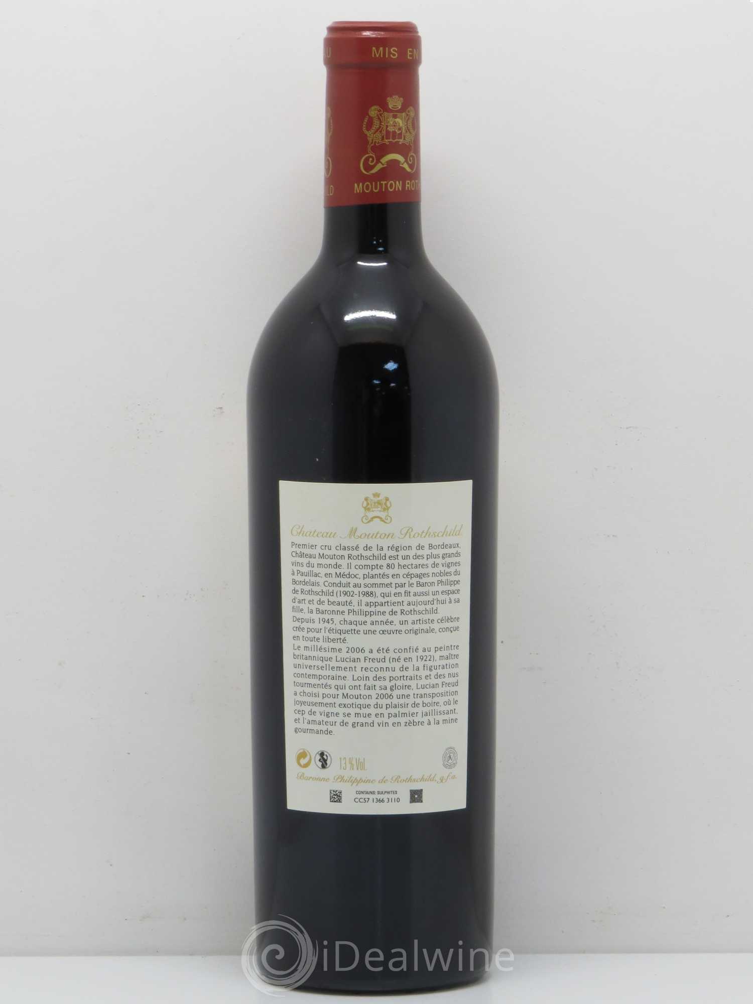 Château Mouton Rothschild 1er Grand Cru Classé 2006 - Posten von 1 Flasche - 1