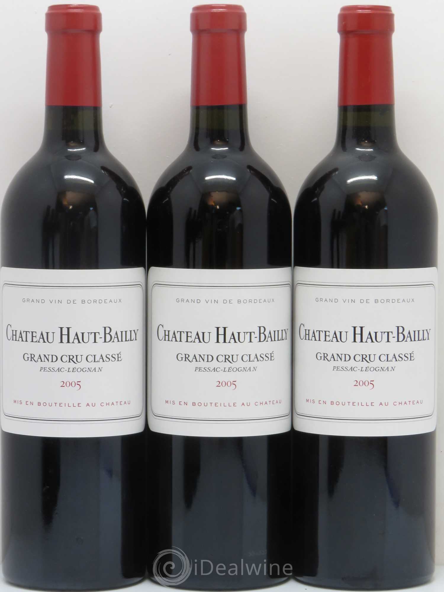 Château Haut-Bailly Cru Classé de Graves 2005 - Lot de 6 bouteilles - 1