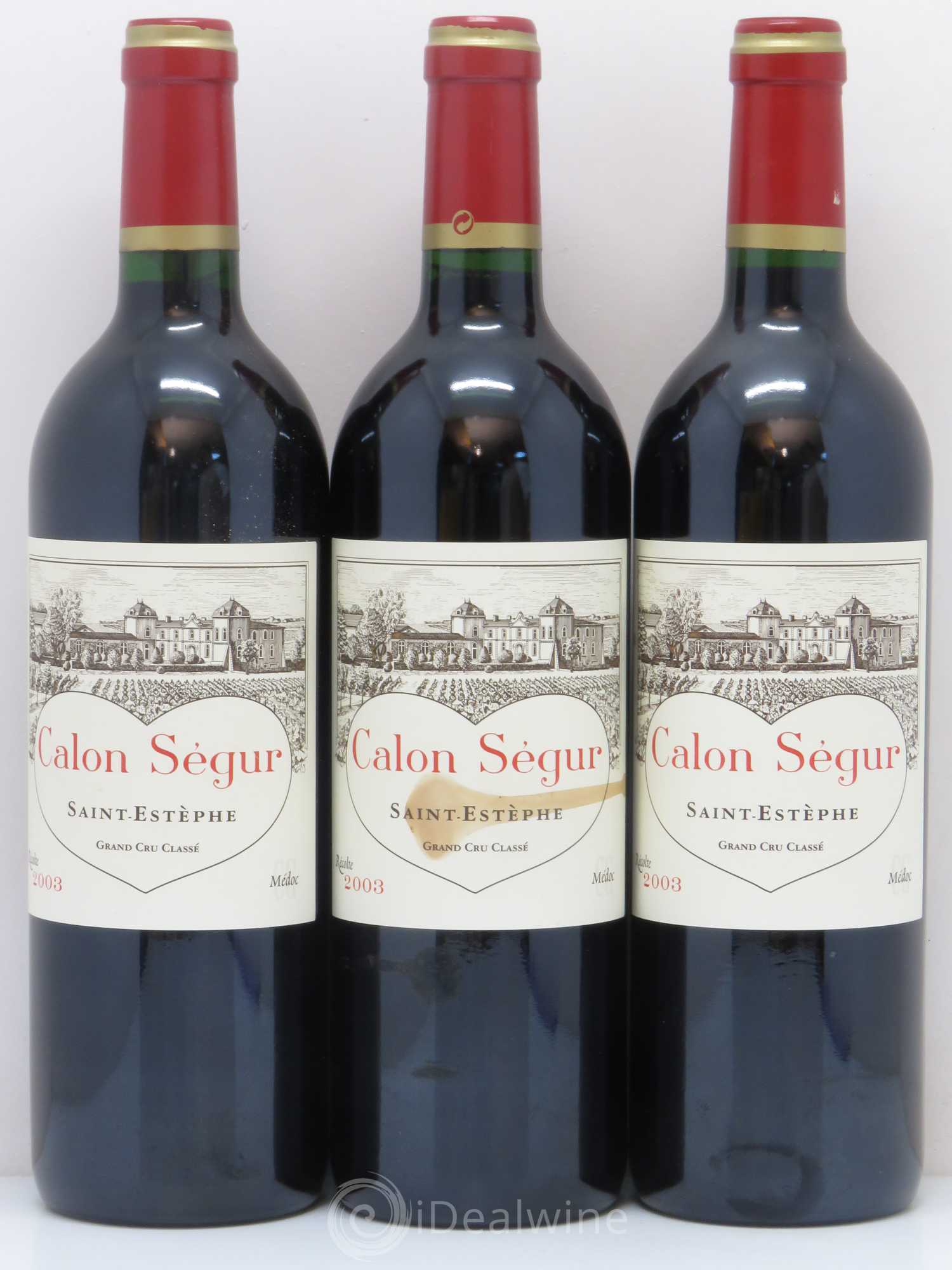 Château Calon Ségur 3ème Grand Cru Classé 2000 - Lot de 6 bouteilles - 2