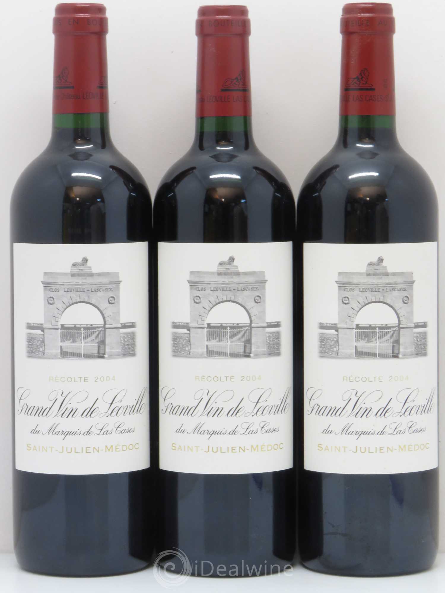 Château Léoville Las Cases 2ème Grand Cru Classé 2004 - Lot de 6 bouteilles - 1