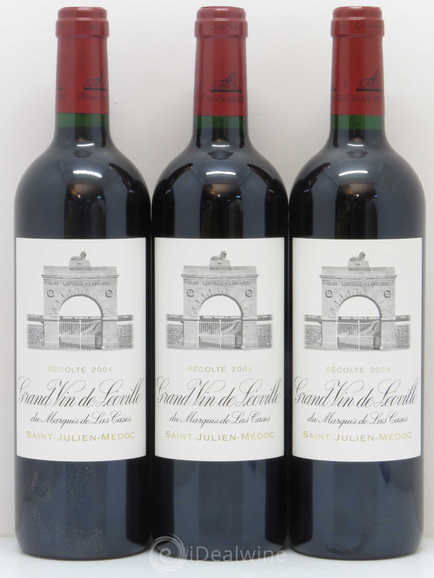 Château Léoville Las Cases 2ème Grand Cru Classé 2004 - Lot de 6 bouteilles - 2