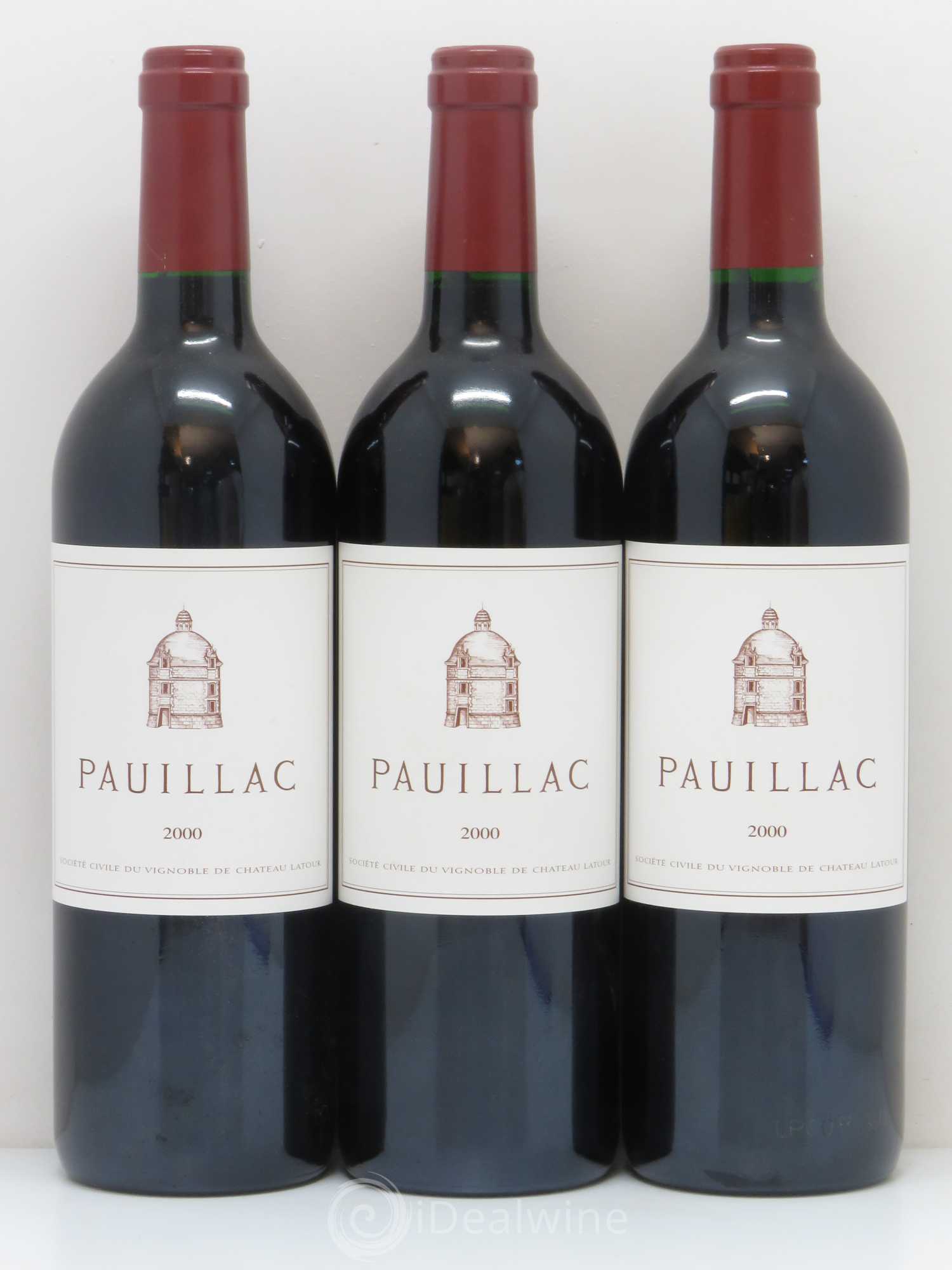 Pauillac de Château Latour 2000 - Lot de 12 bouteilles - 1