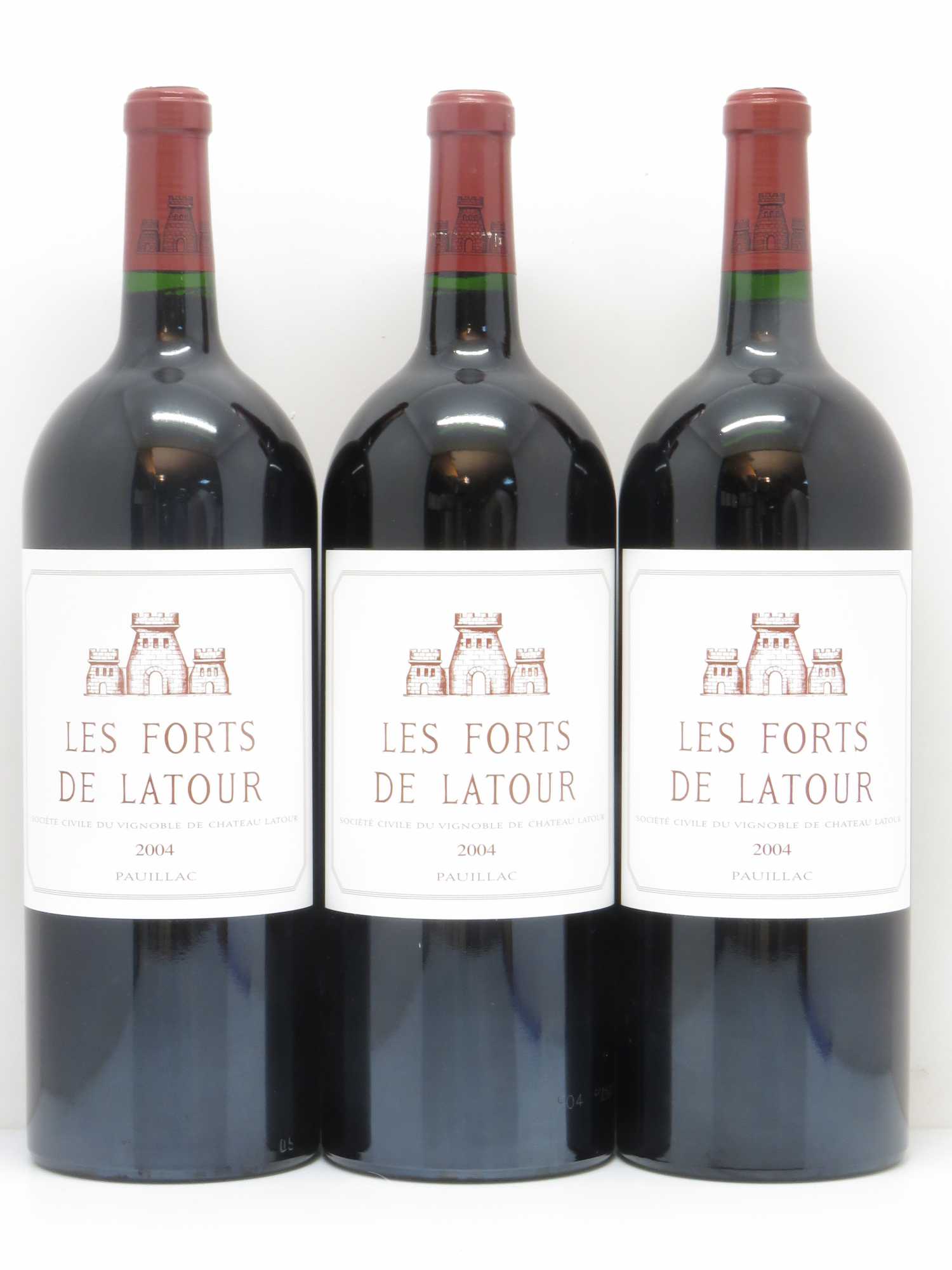 Les Forts de Latour Second Vin 2004 - Lot de 6 magnums - 1