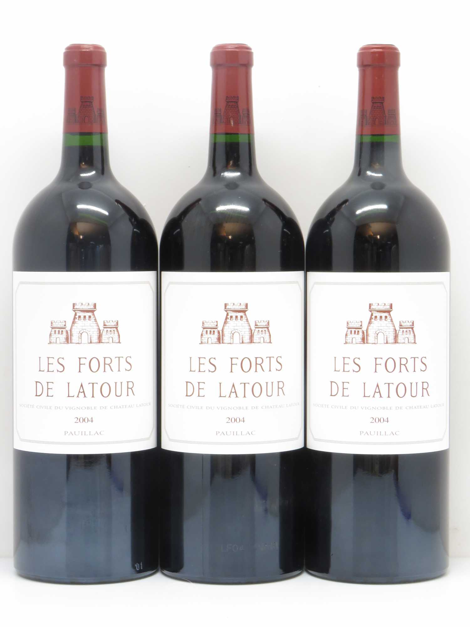 Les Forts de Latour Second Vin 2004 - Lot de 6 magnums - 2