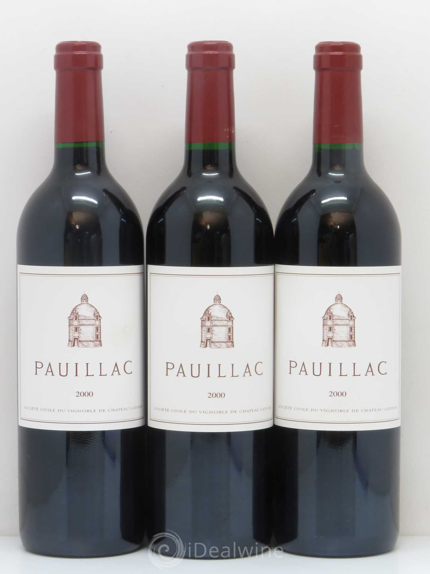 Pauillac de Château Latour 2000 - Lot de 12 bouteilles - 2