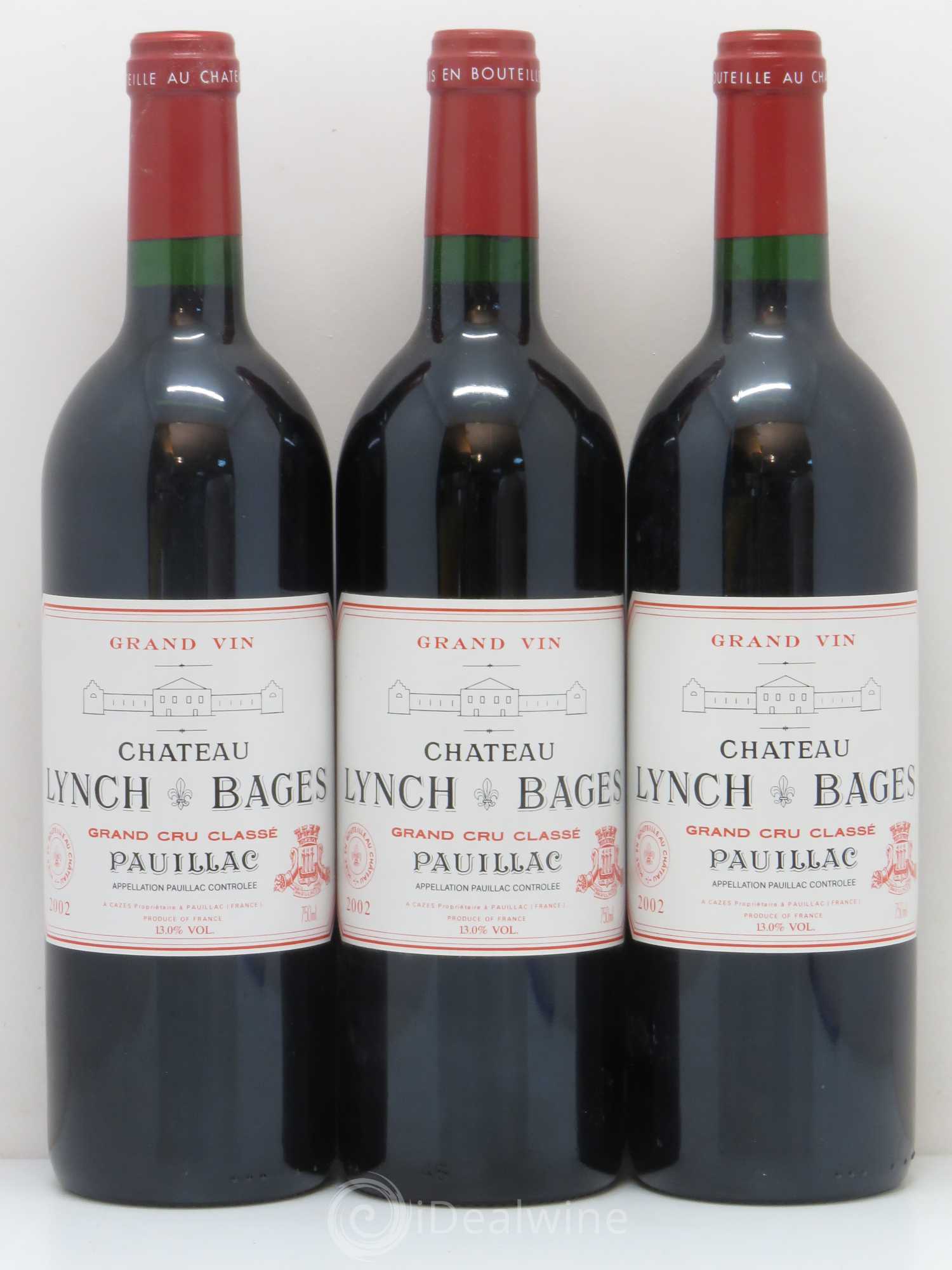 Château Lynch Bages 5ème Grand Cru Classé 2002 - Lot de 12 bouteilles - 2