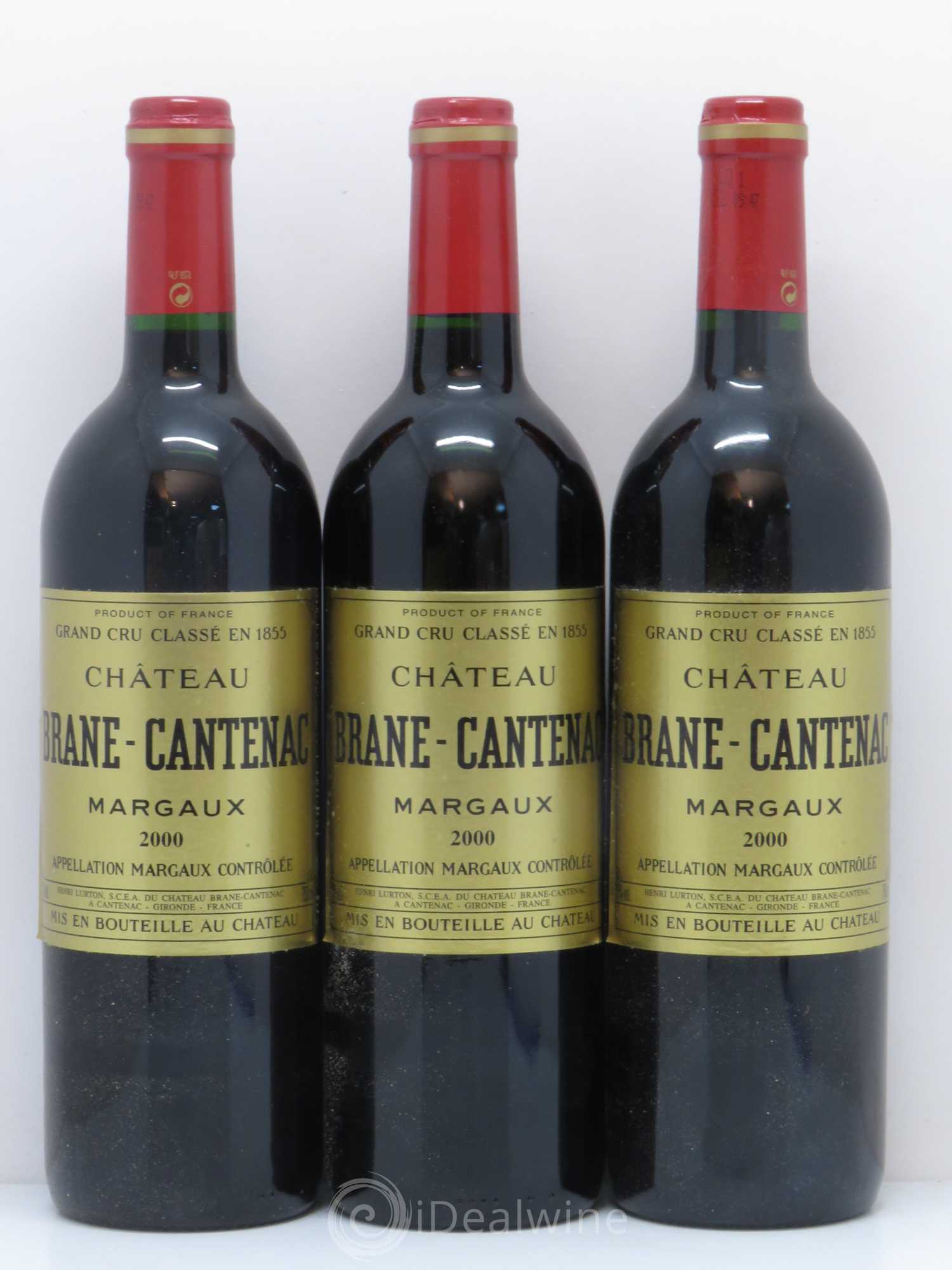 Château Brane Cantenac 2ème Grand Cru Classé 2000 - Lot de 12 bouteilles - 4