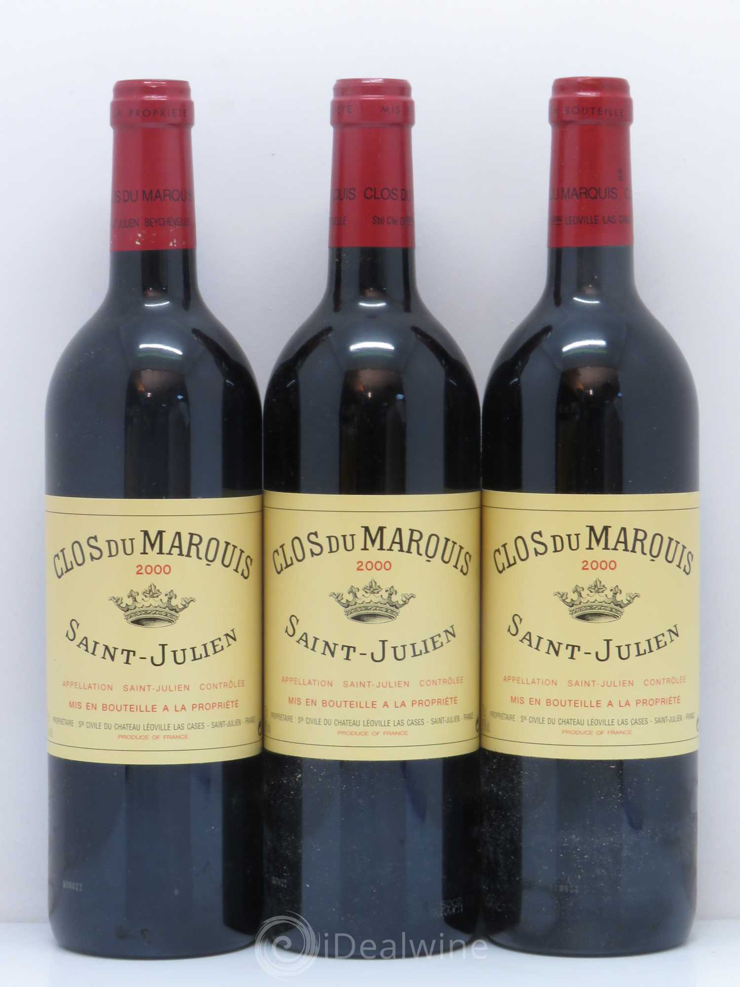 Clos du Marquis 2000 - Lot de 12 bouteilles - 1