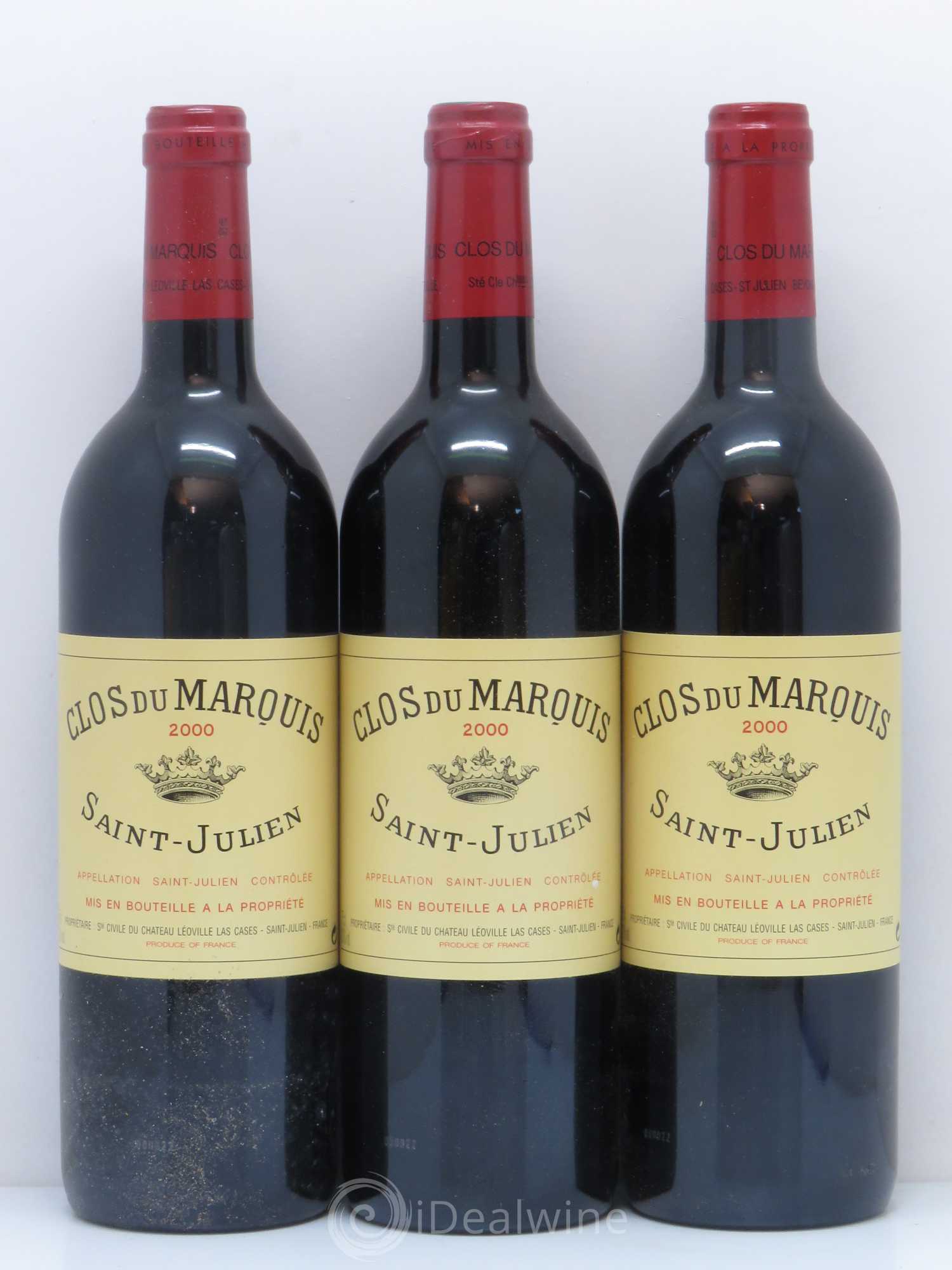 Clos du Marquis 2000 - Lot de 12 bouteilles - 2