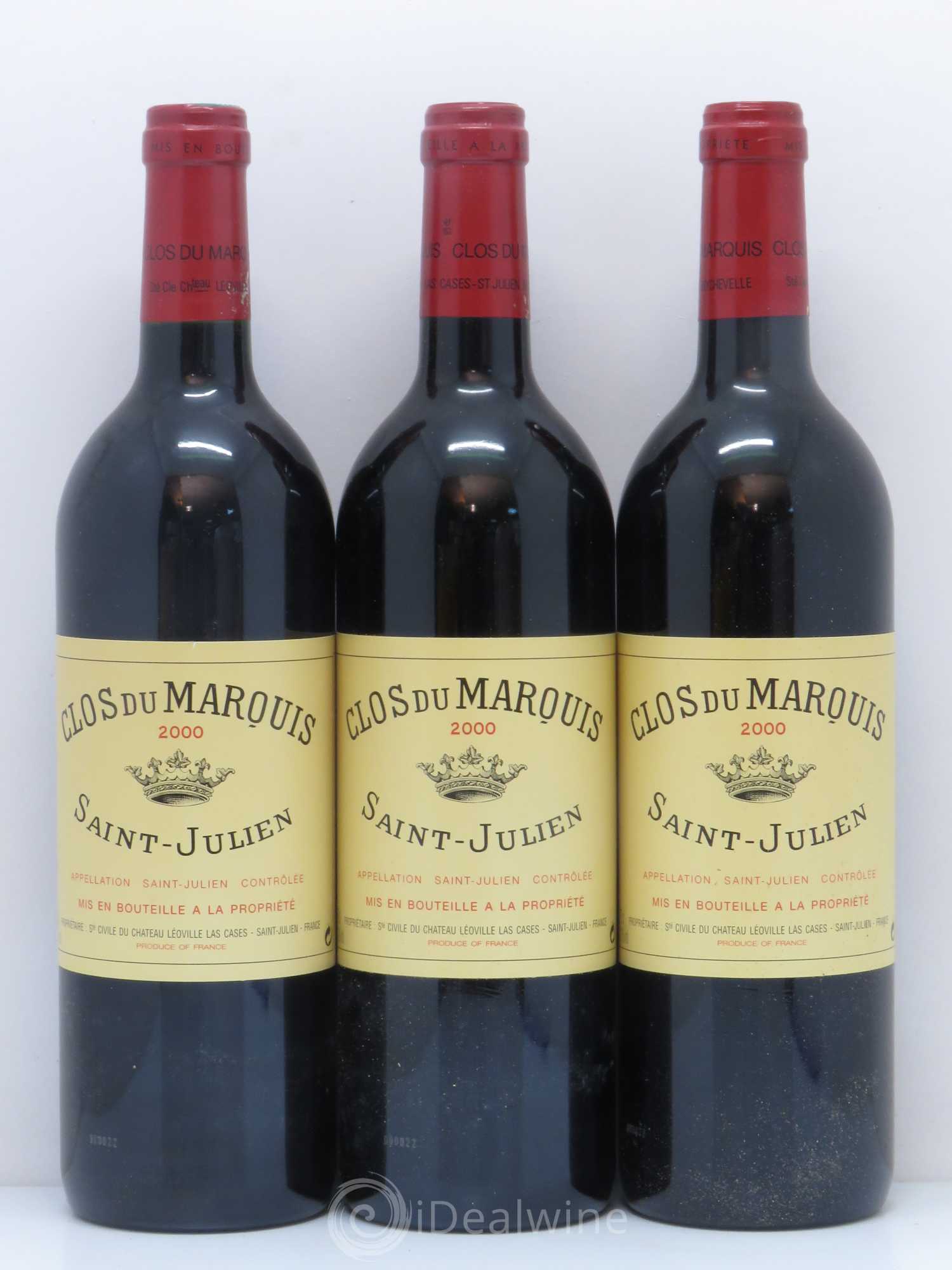 Clos du Marquis 2000 - Lot de 12 bouteilles - 3