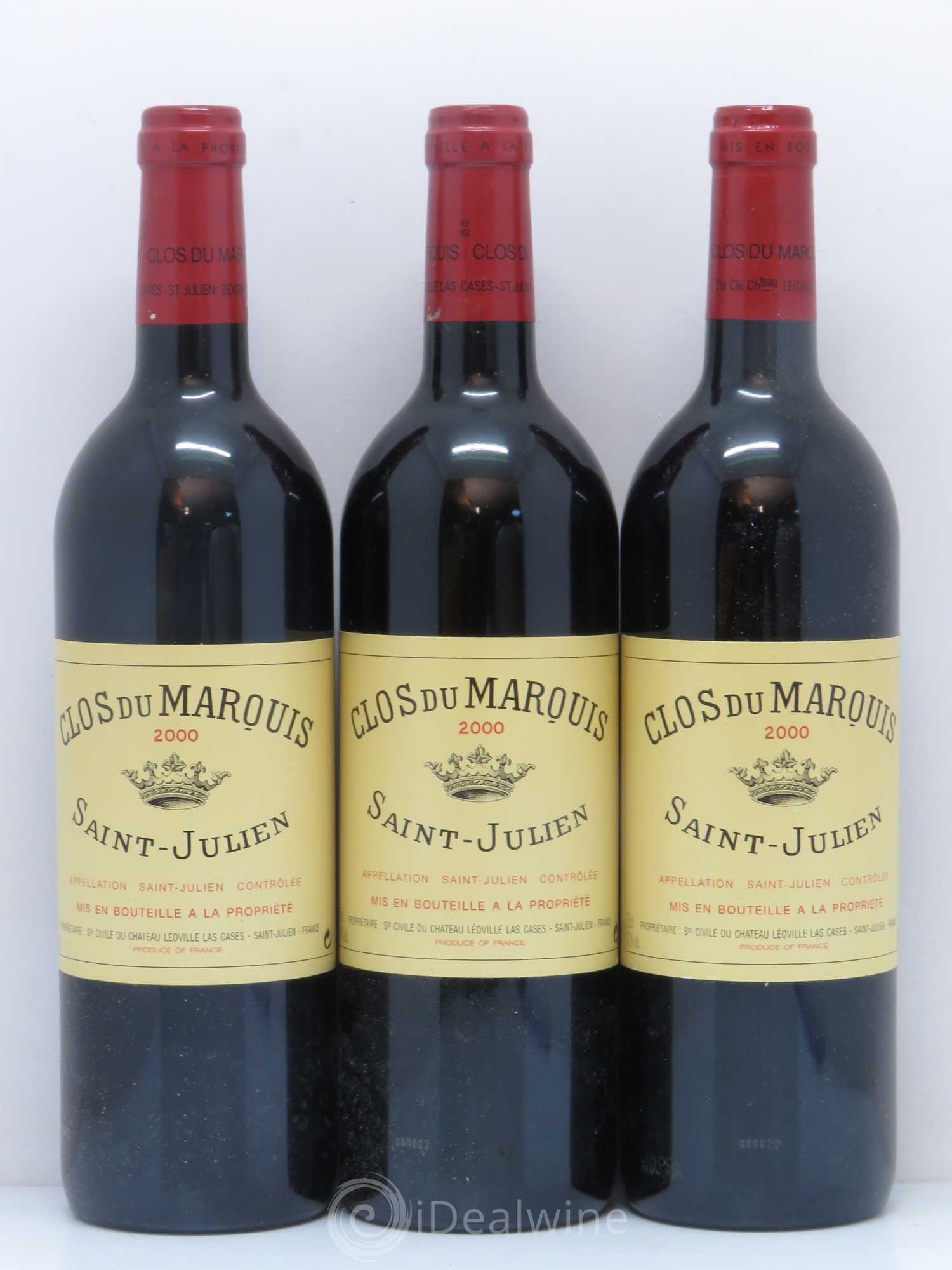 Clos du Marquis 2000 - Lot de 12 bouteilles - 4