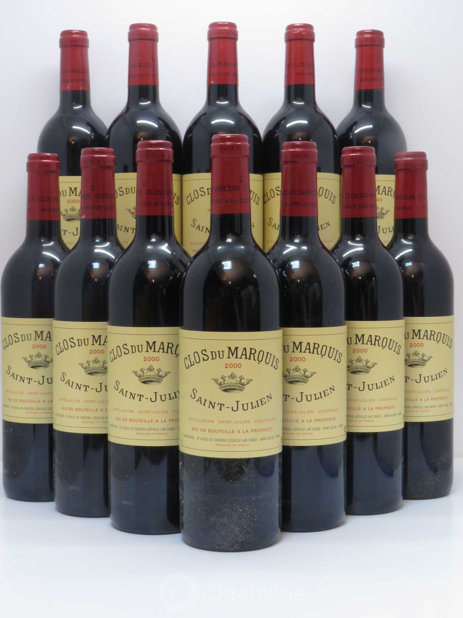 Clos du Marquis 2000 - Lot de 12 bouteilles - 0